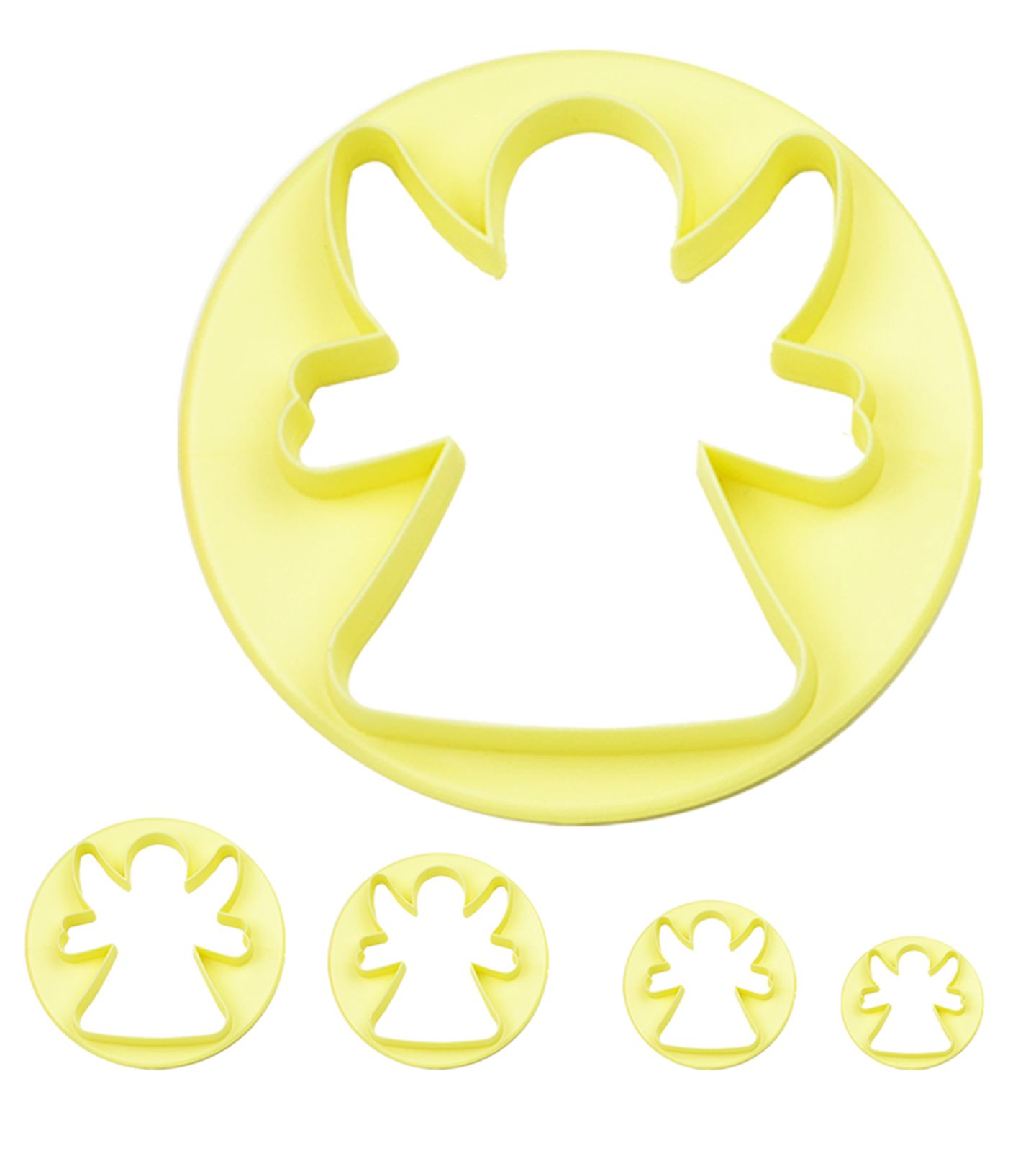 Cortador Blue Star - Anjos - 04 peças - Cod.2654