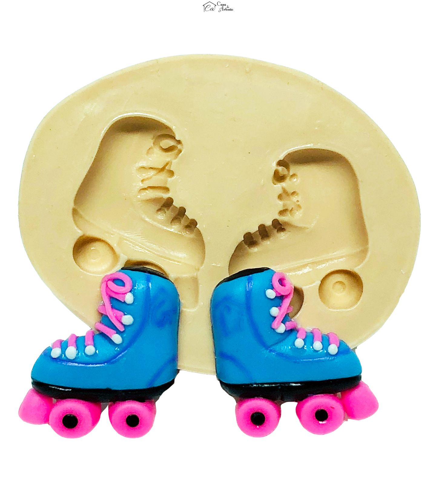 Molde de silicone - Patins Tradicional - Pequeno - P722