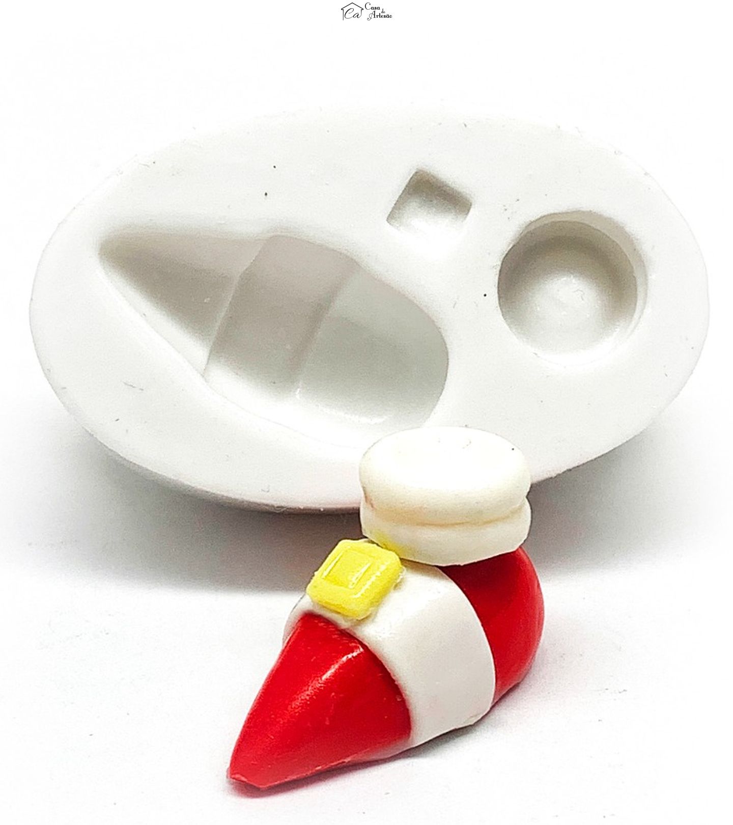 Molde de silicone - Sonic - Sapato - Medio - P1189