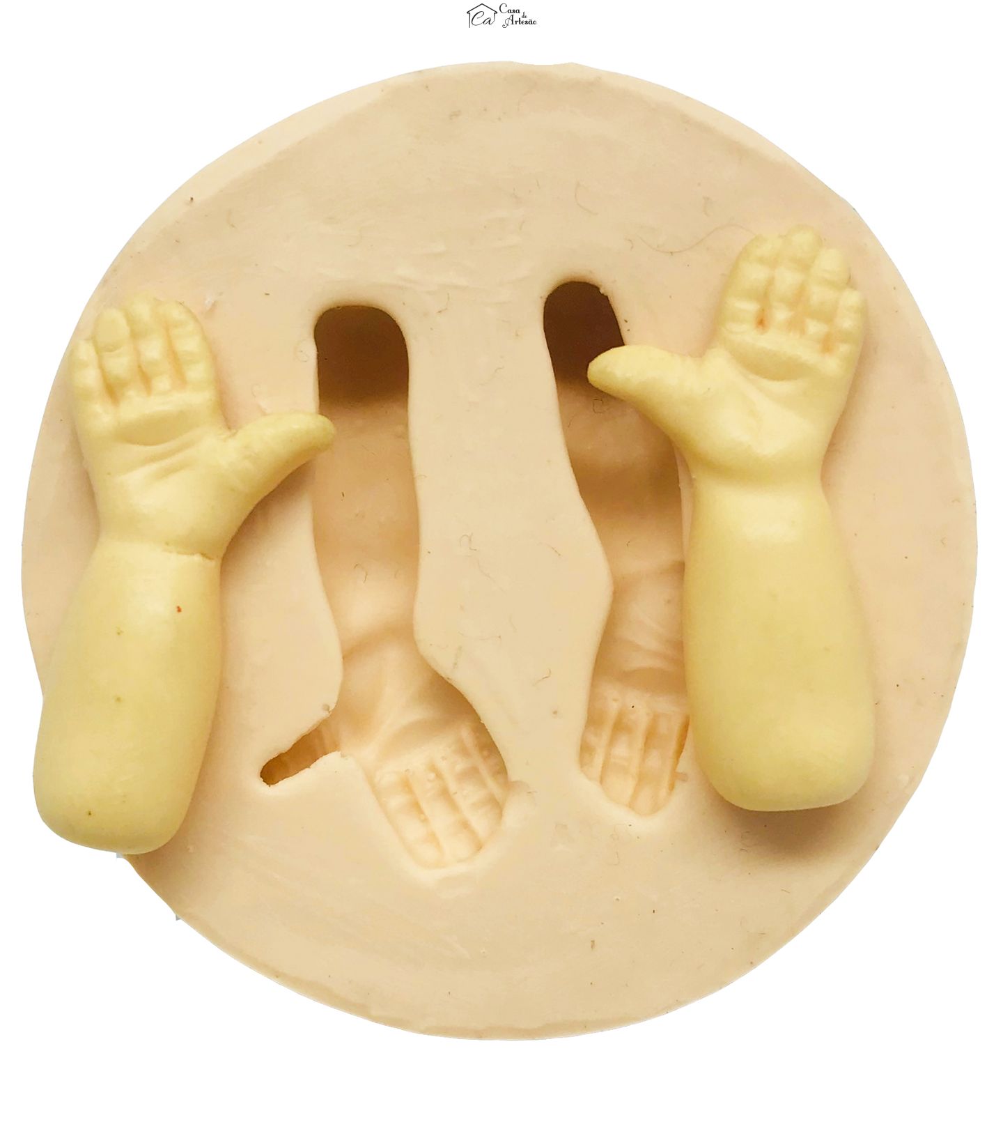 Molde de silicone - Braços Mod. 4