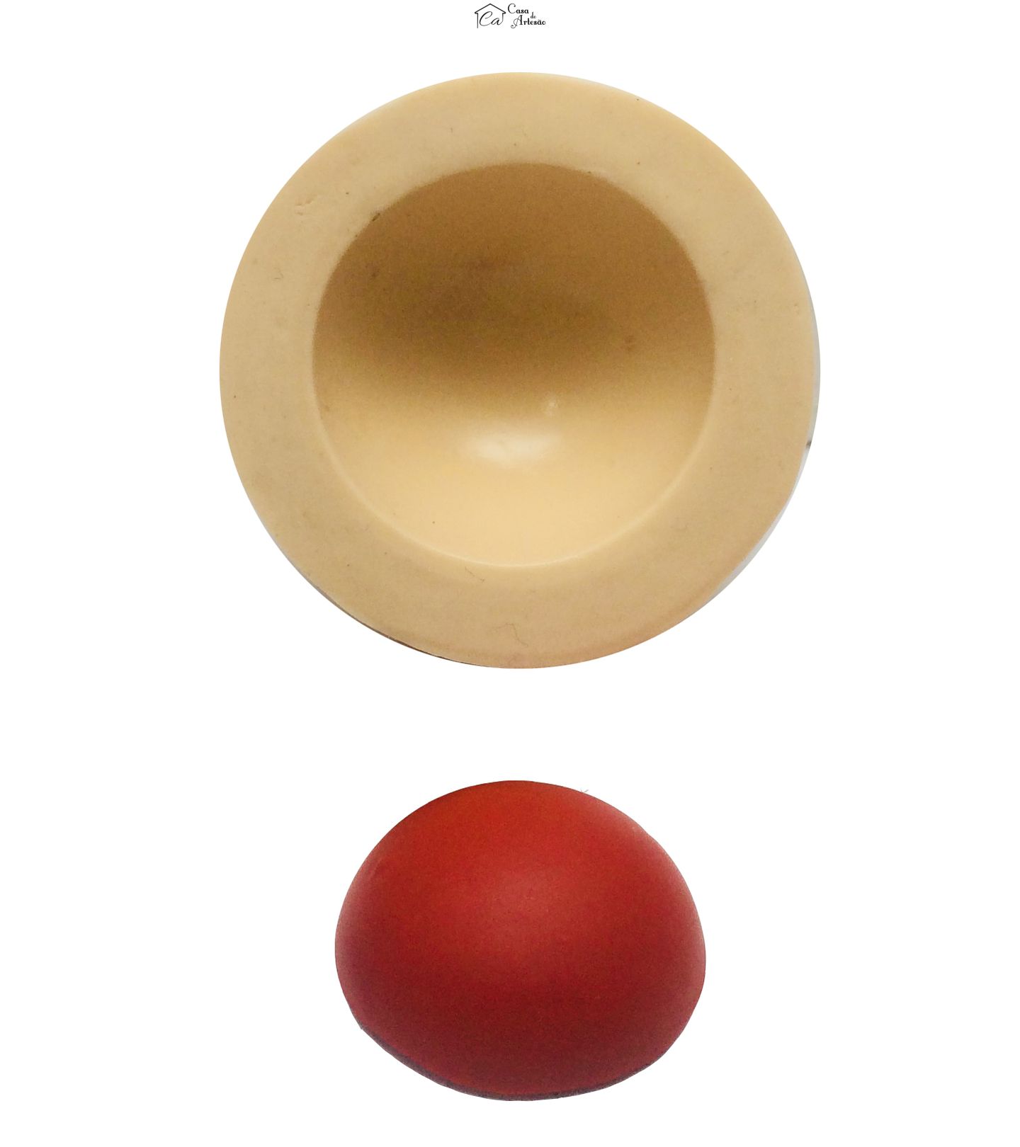 Molde de silicone - Base p/ Trufa - P357