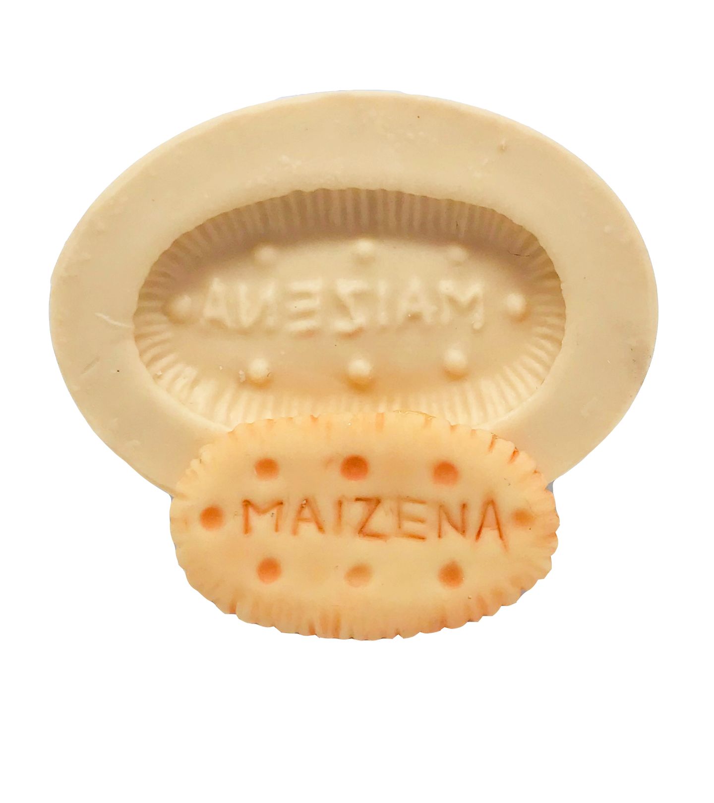 Molde de silicone - Bolacha Maisena Pequena