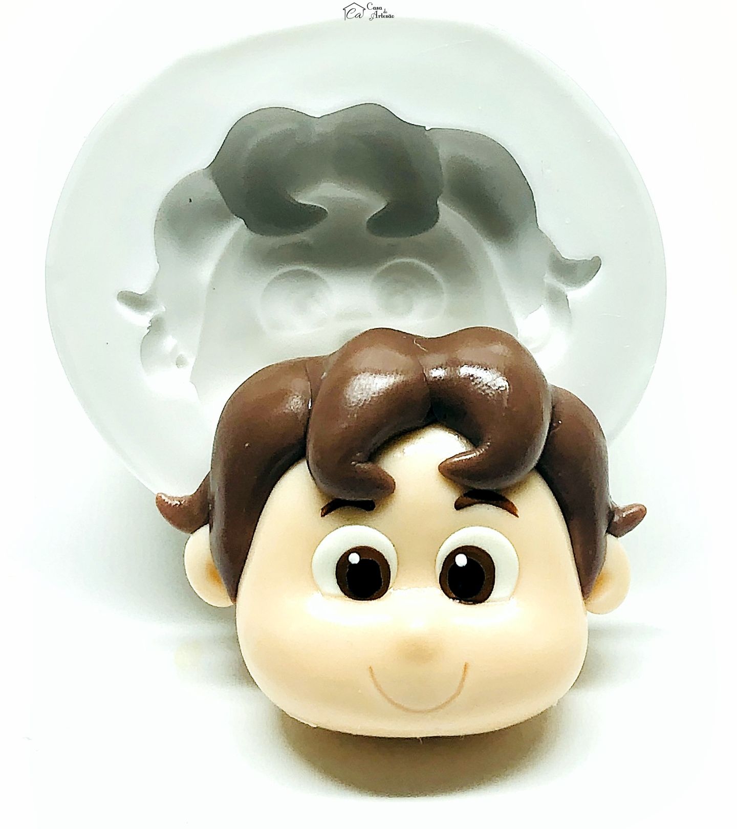 Molde de silicone - Maria Clara e JP - JP - Grande - P1020