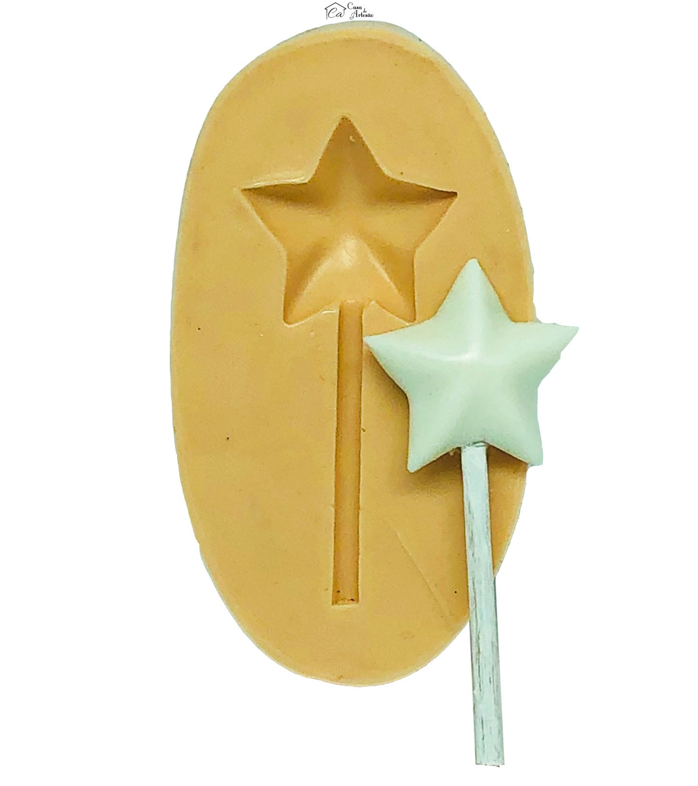 Molde de silicone - Varinha Magica - Pequena - P751