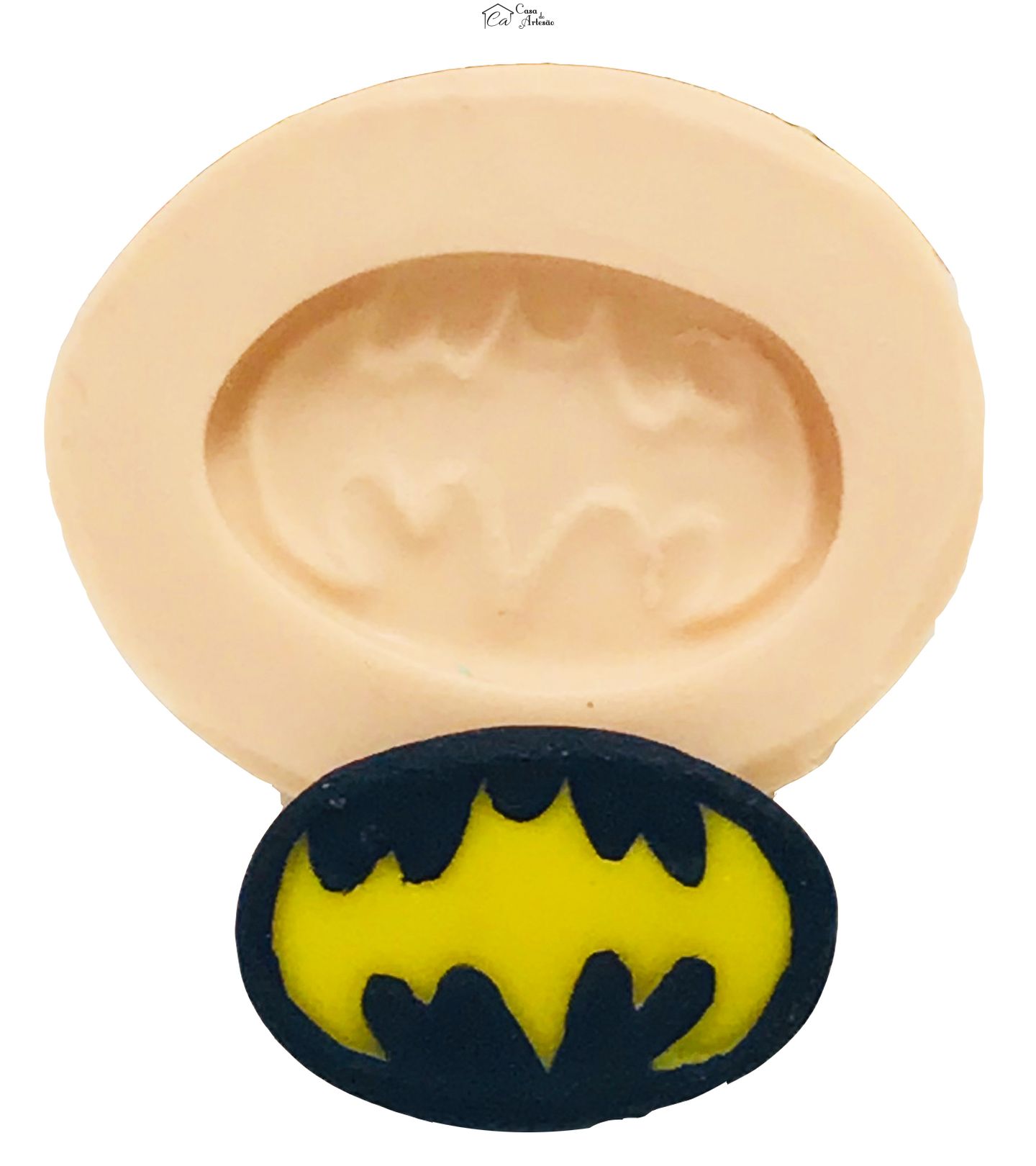 Molde de silicone - Simbolo Batman - Mod. 02