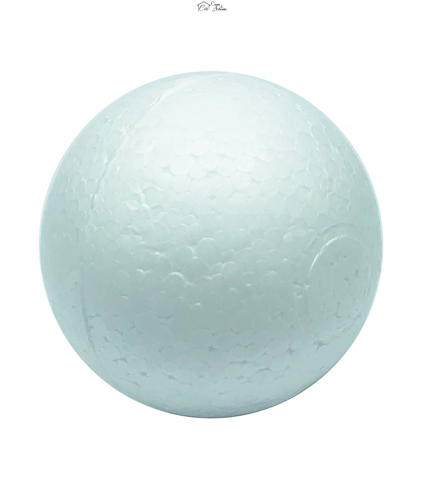 Isopor - Bola  Ø   60 mm - Pacote c/ 30 - Cod.0082