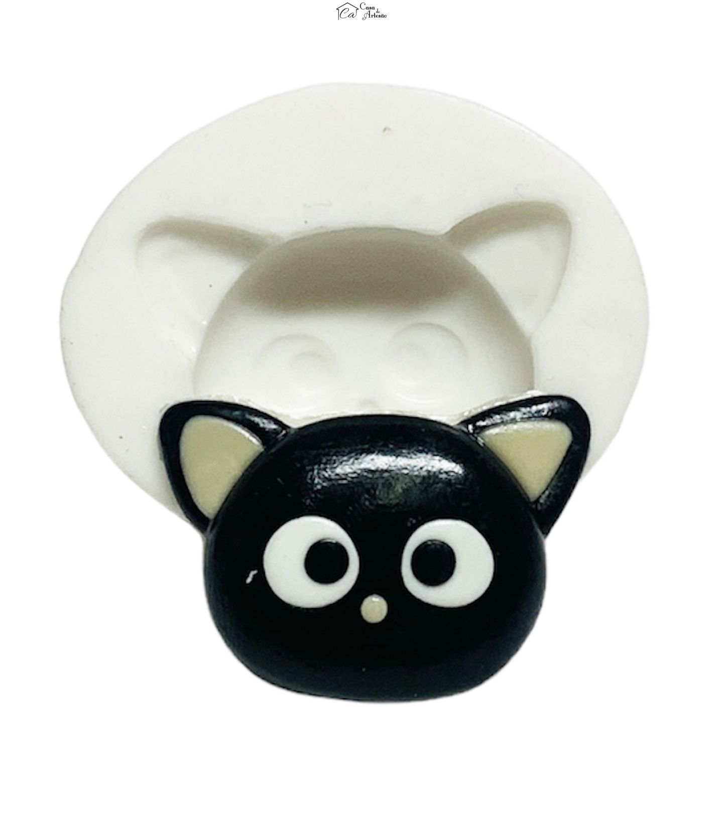 Molde de silicone - Hello Kitty - Rosto Chococat - Pequeno - P1245