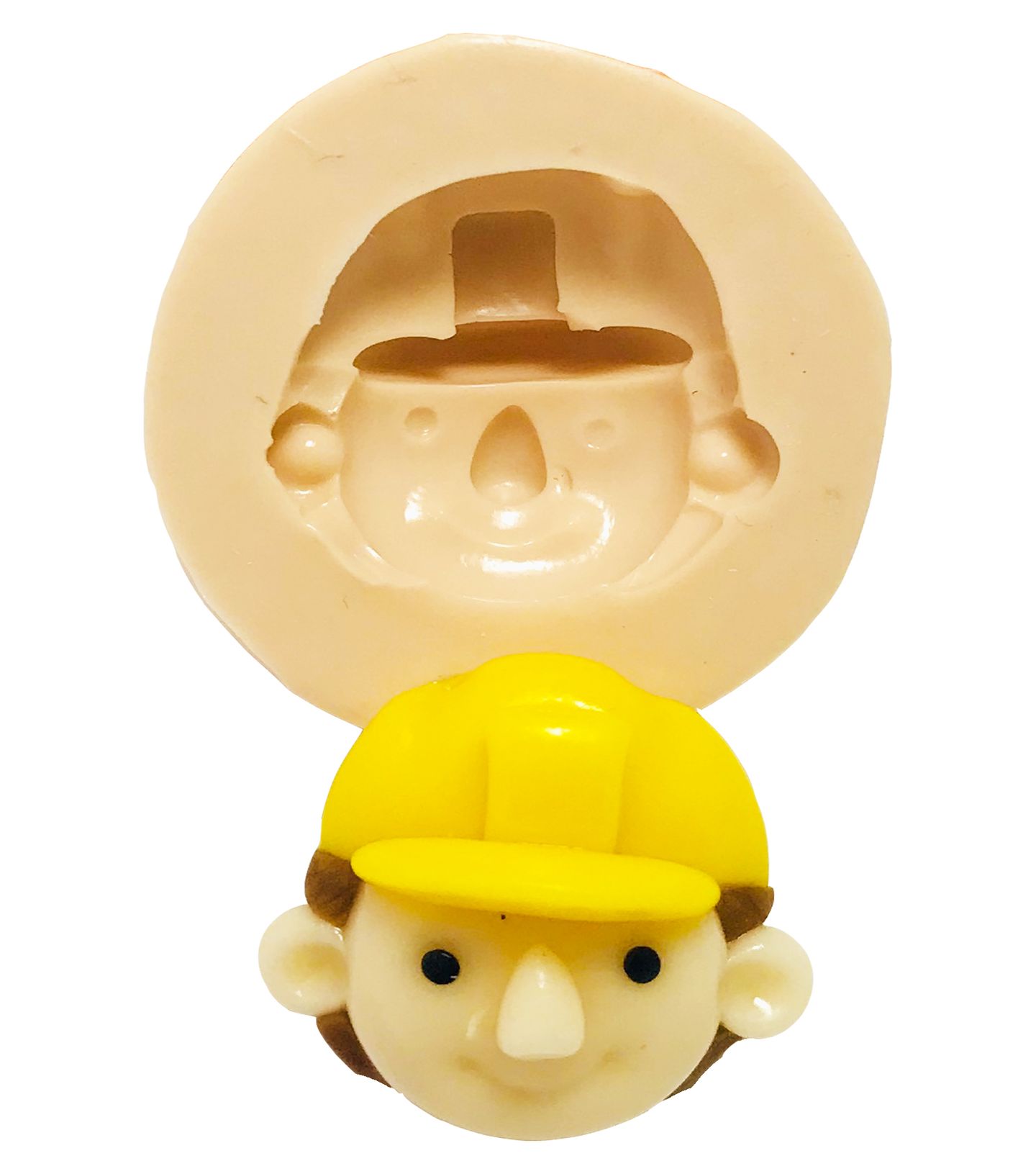 Bob Construtor - Rosto Bob - Pequeno - P423