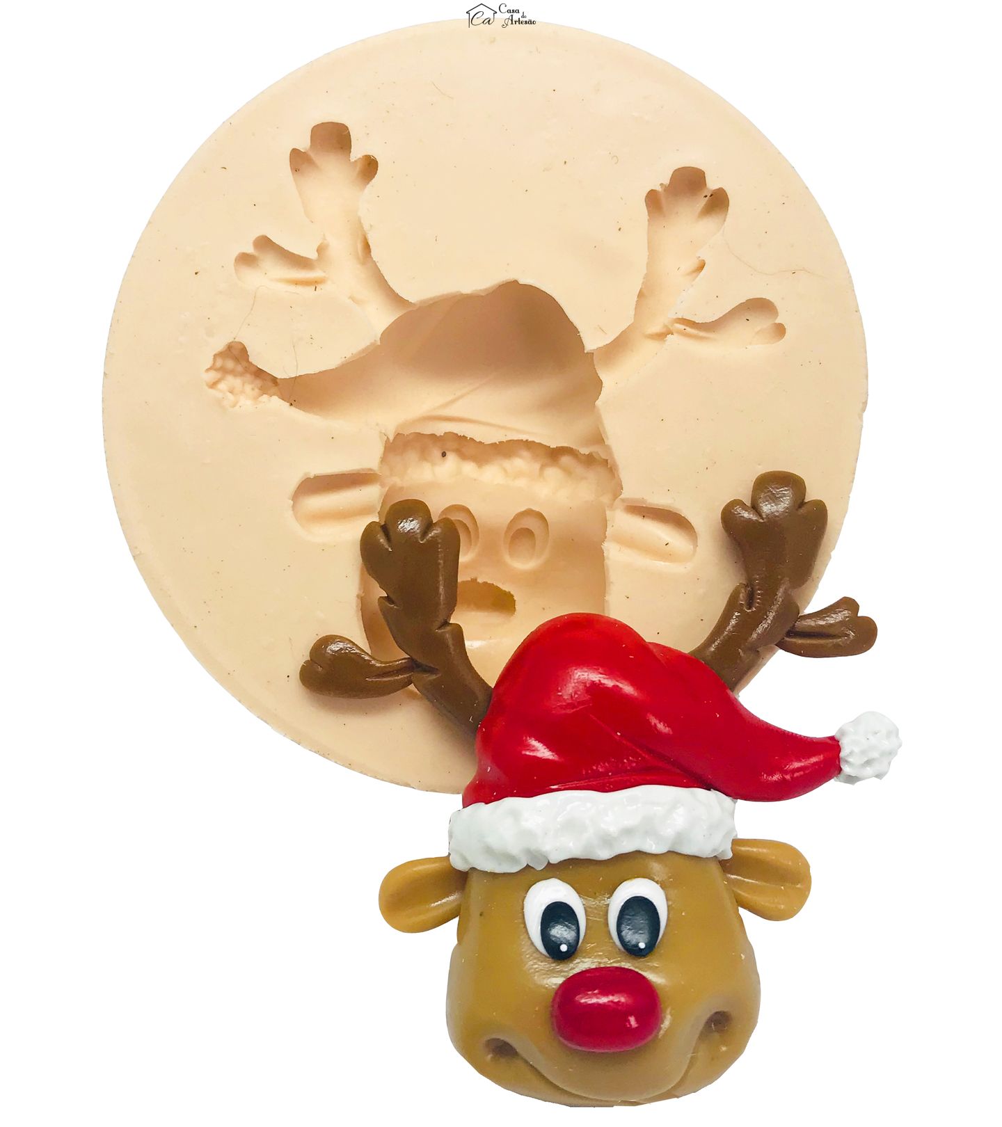 Molde de silicone - Rosto Rena - Grande - P467