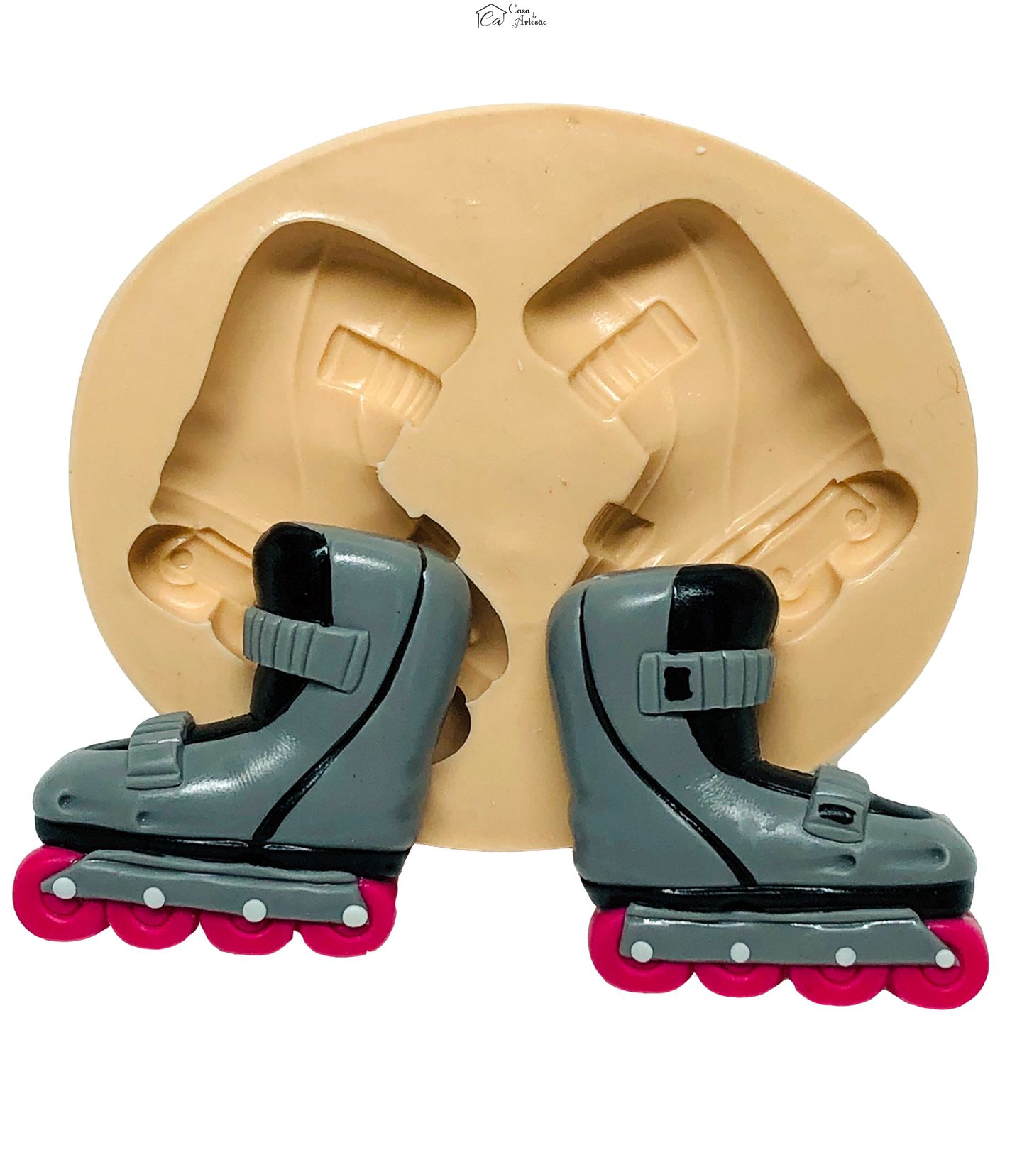 Molde de silicone - Patins Inline - Grande - P721