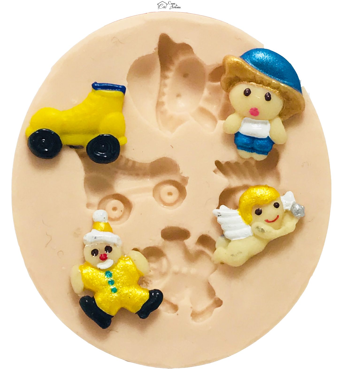 Molde de silicone - Kit Lembrancinhas