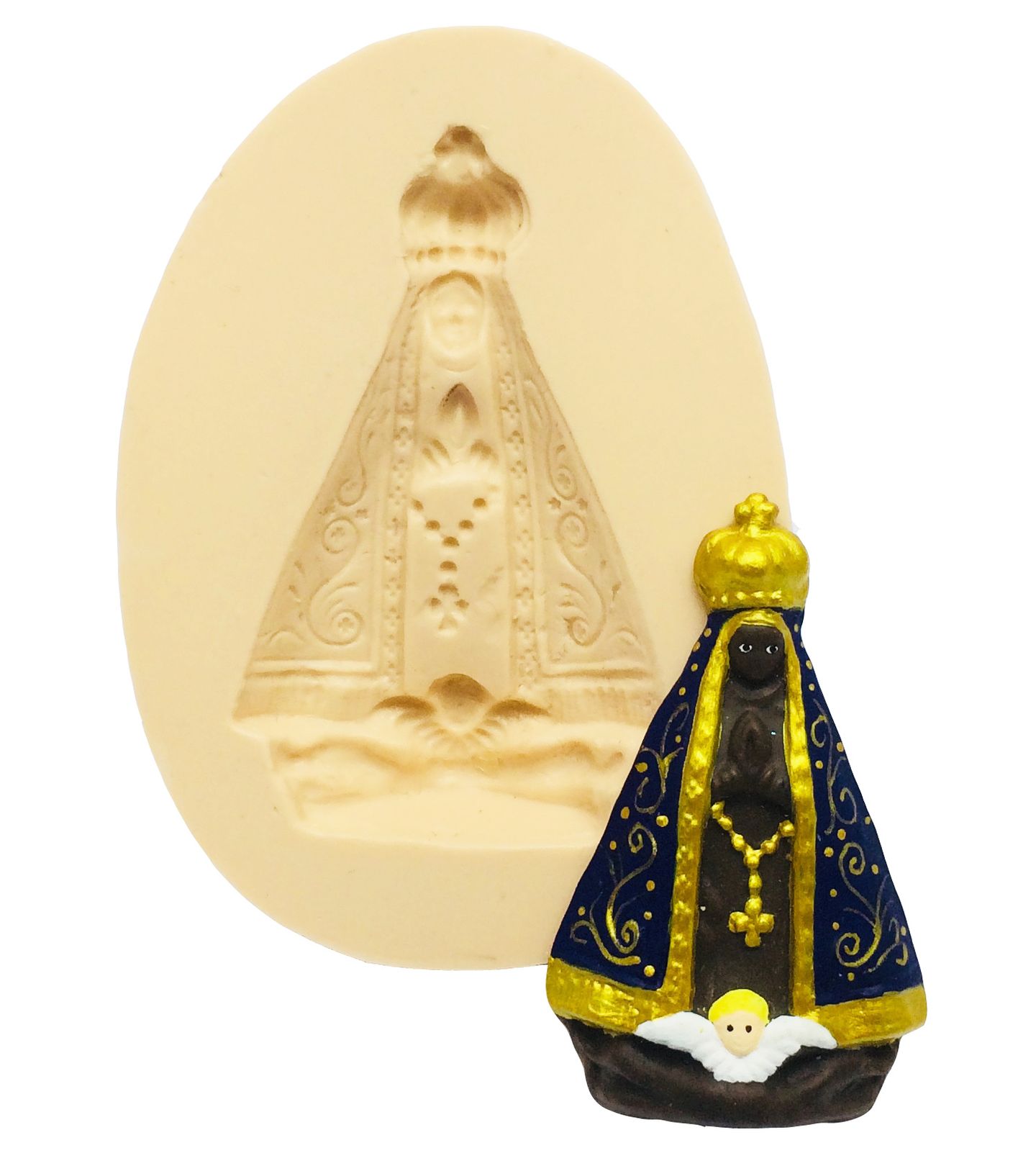 Molde de silicone - Nossa Senhora Aparecida