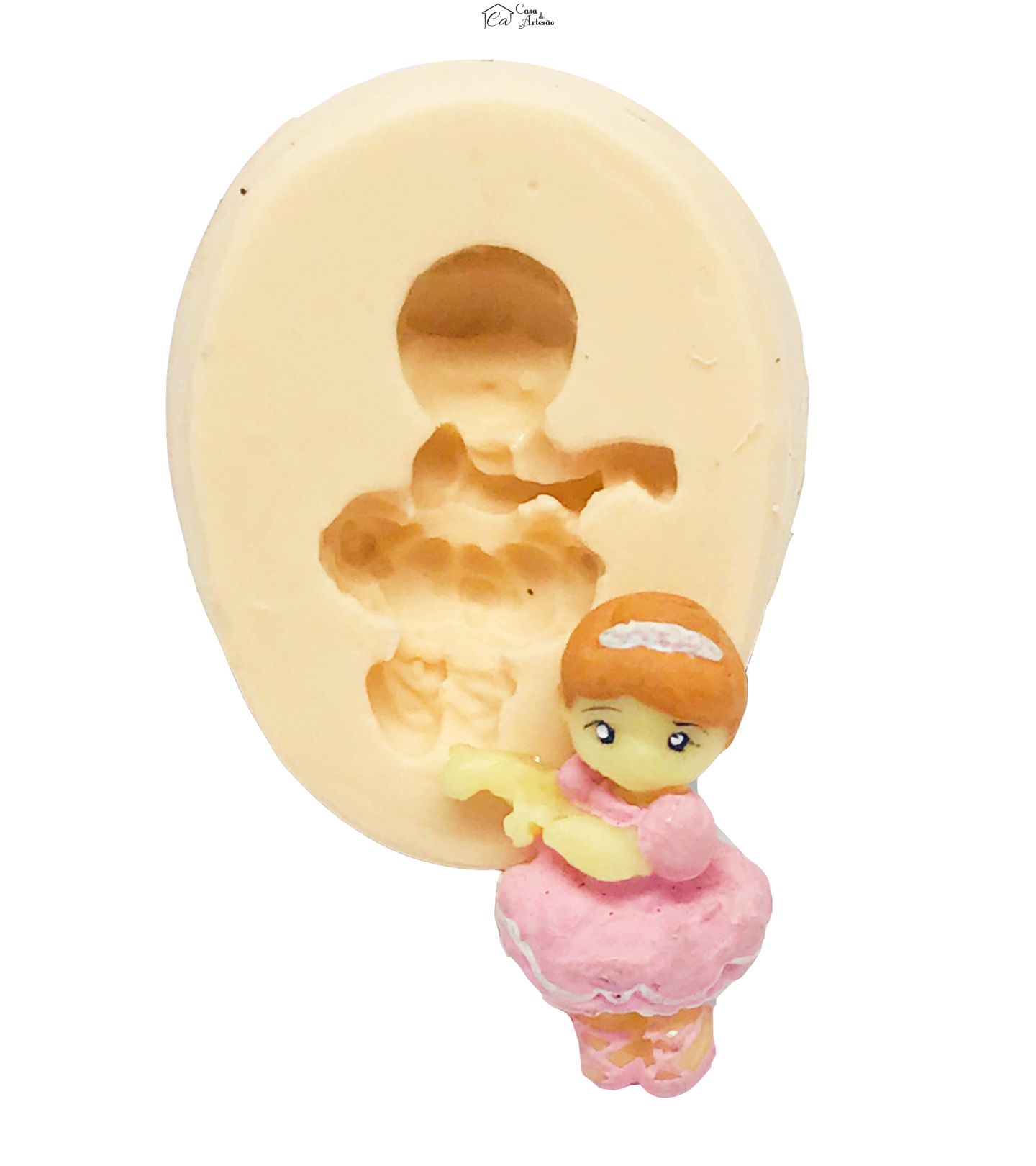 Molde de silicone - Bailarina - P102