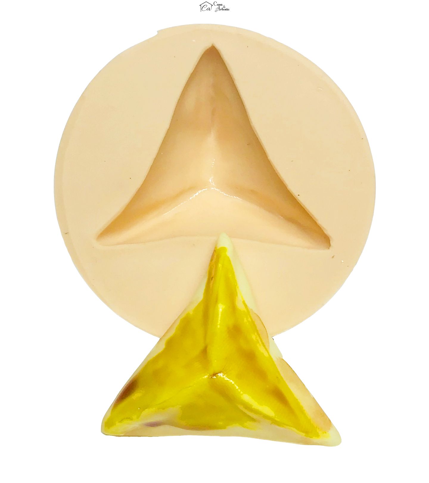 Molde de silicone - Salgados - Sfiha - Media - P570