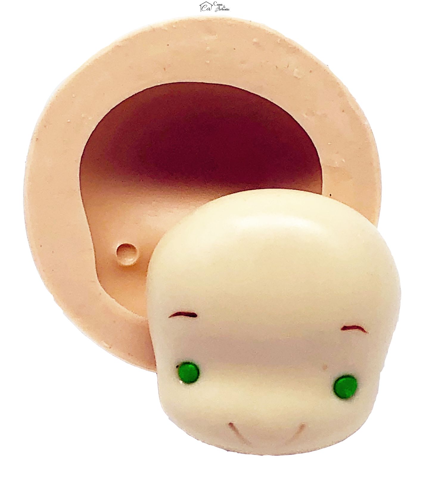 Molde de silicone - Rosto Universal para Bonecas - Grande - P778