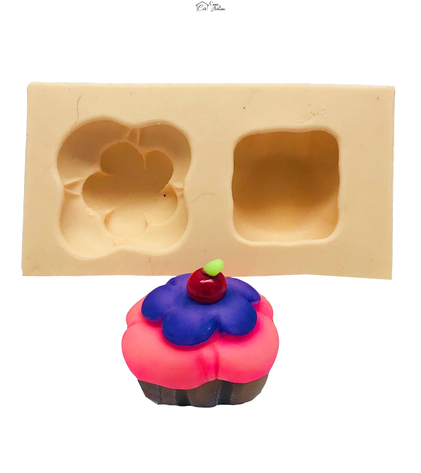 Molde de silicone - Bolo - Cupcakes - P121