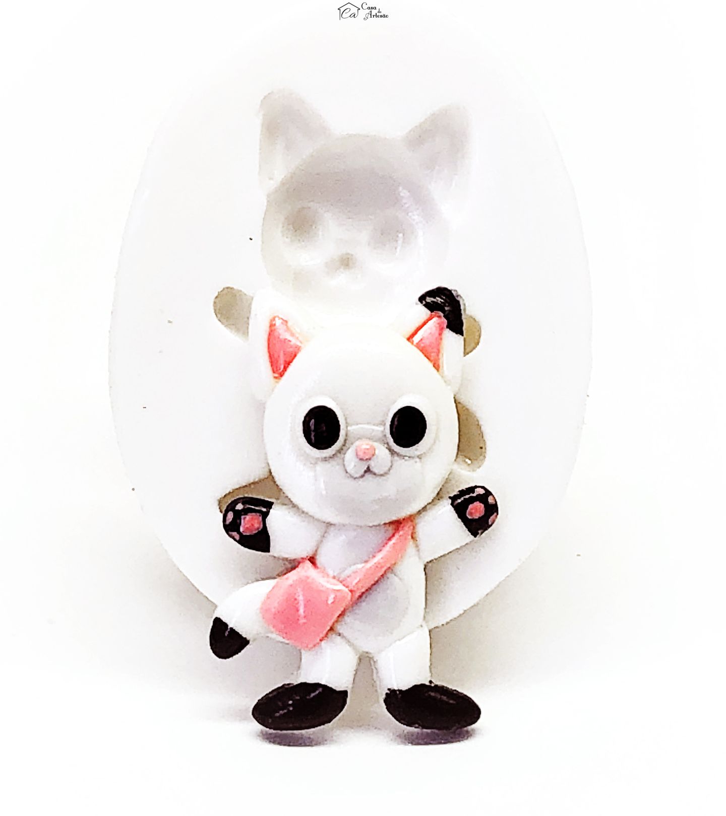 Molde de silicone - A Casa Magica da Gabby - Pandy Paws -Medio - P1113