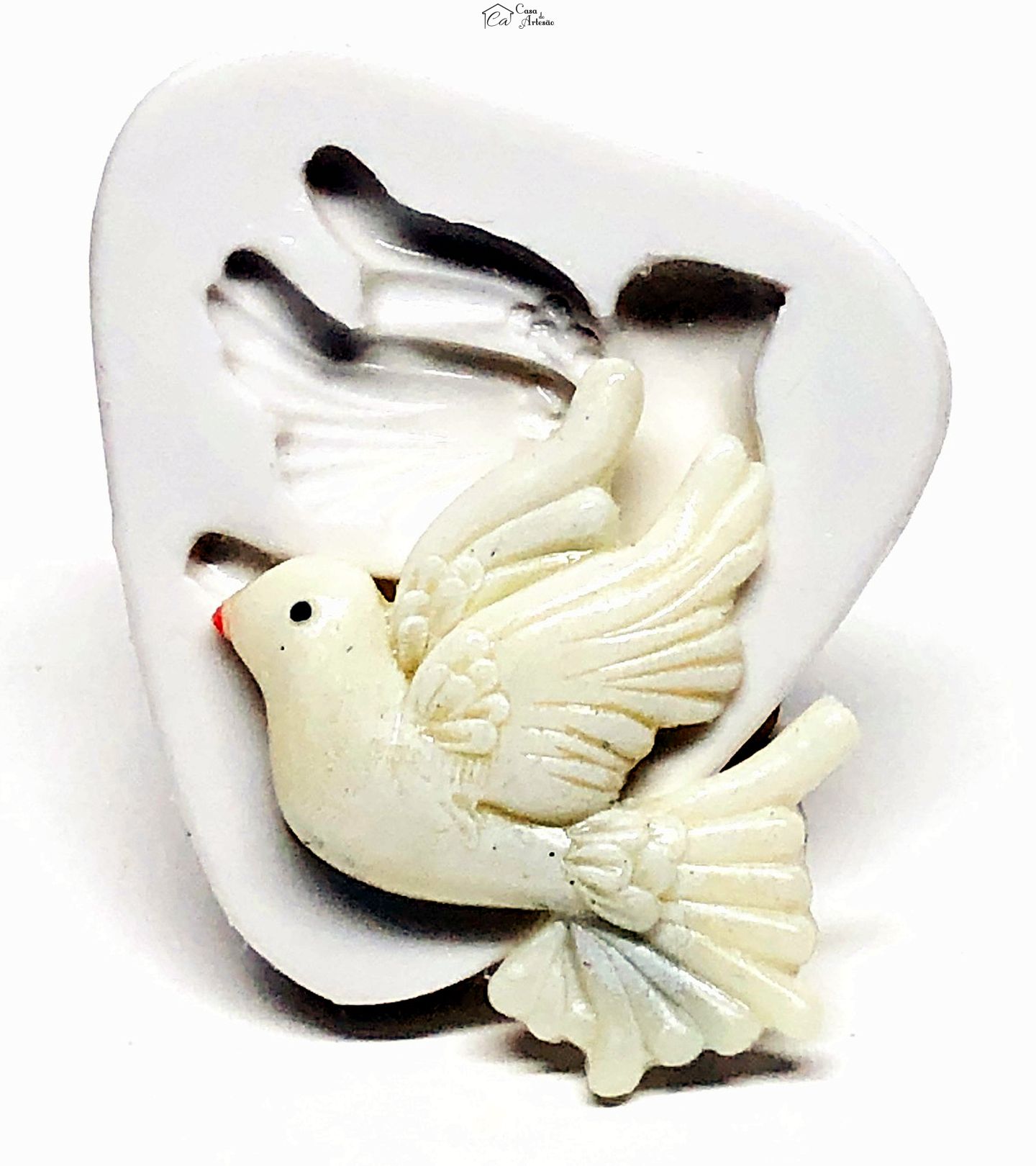 Molde de silicone - Passaro - Pequeno - P1077