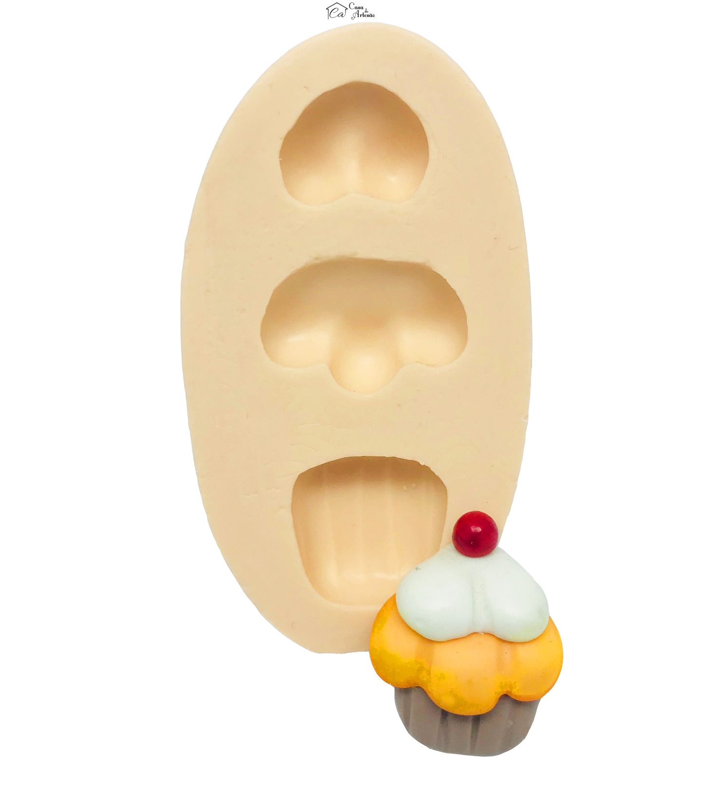 Molde de silicone - Bolo - Cupcakes - Mod.02 - P118