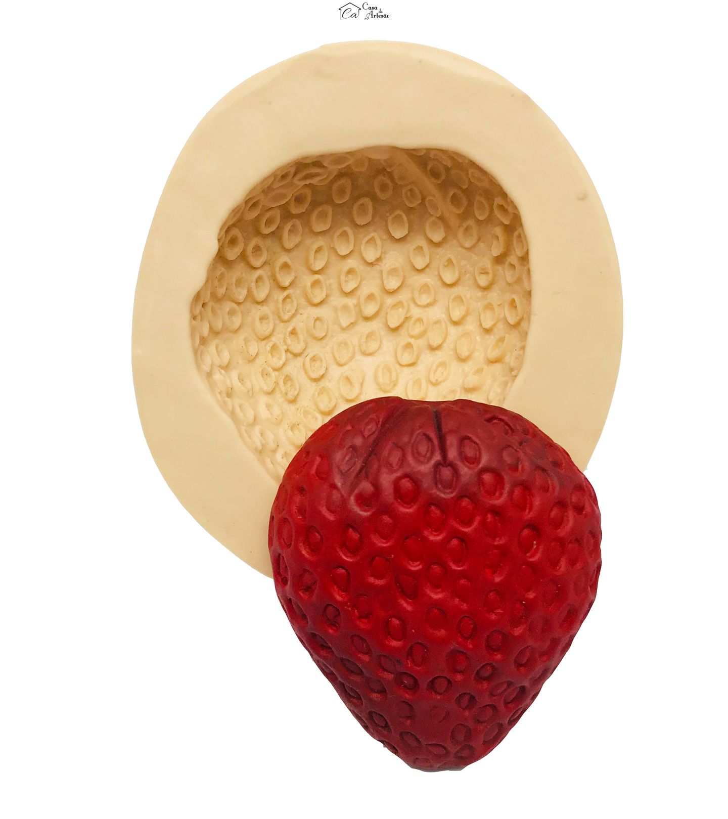 Molde de silicone - Morango