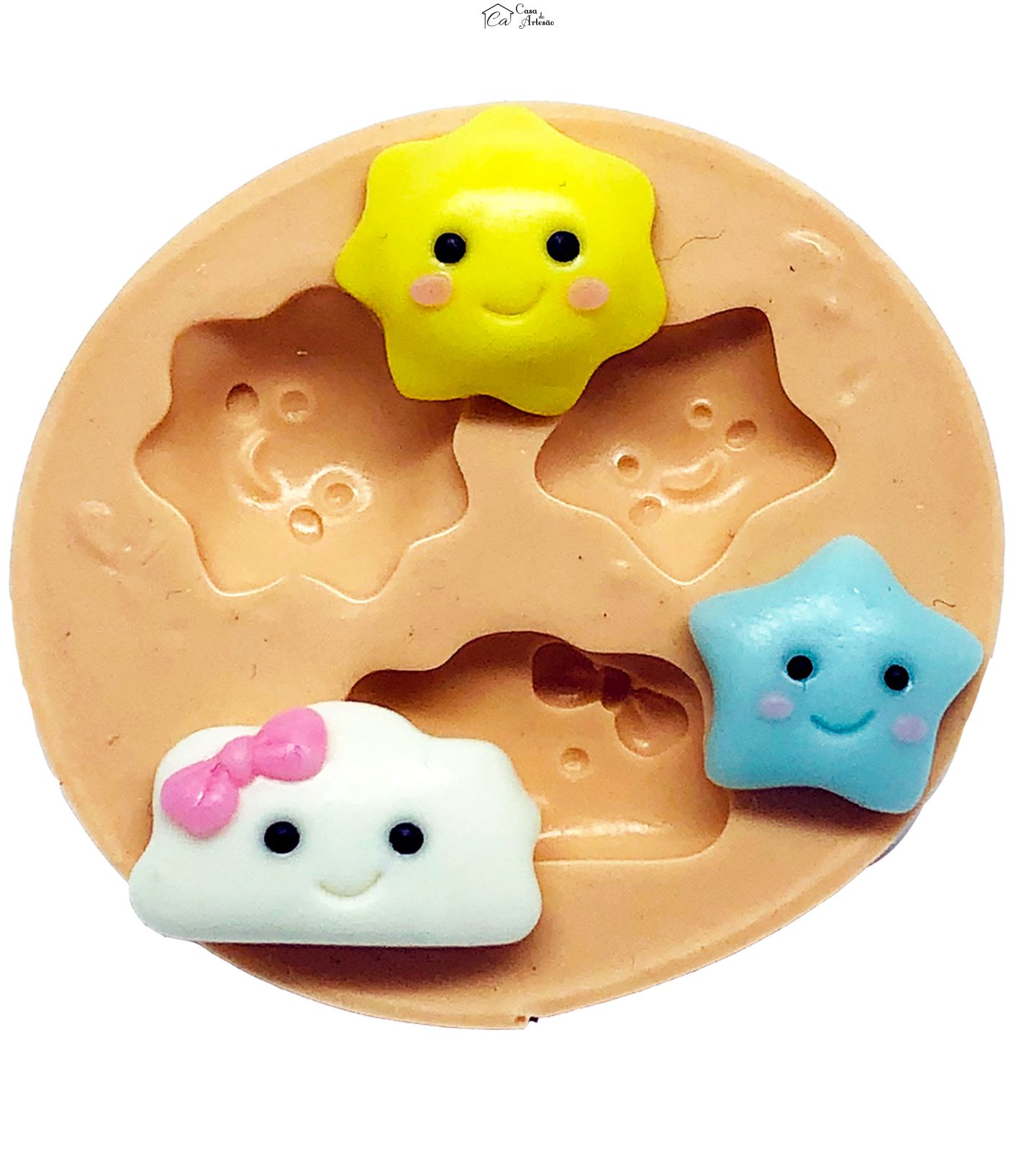Molde de silicone - Céu Fofinho - Pequeno - P839