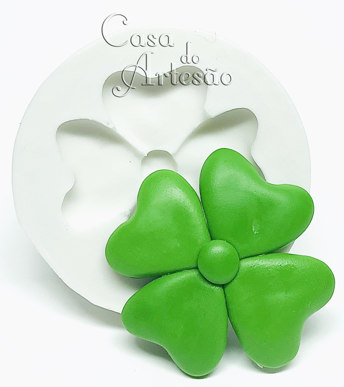 Molde de silicone - Trevo - Grande - P883