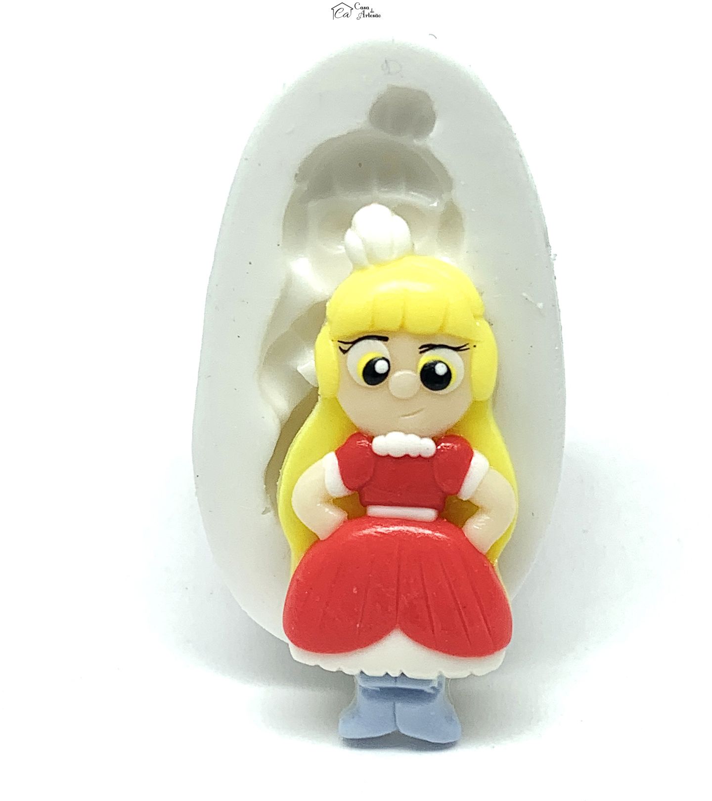 Molde de silicone - Vera e o Reino do Arco Iris - Grizelda - Pequena - P1195