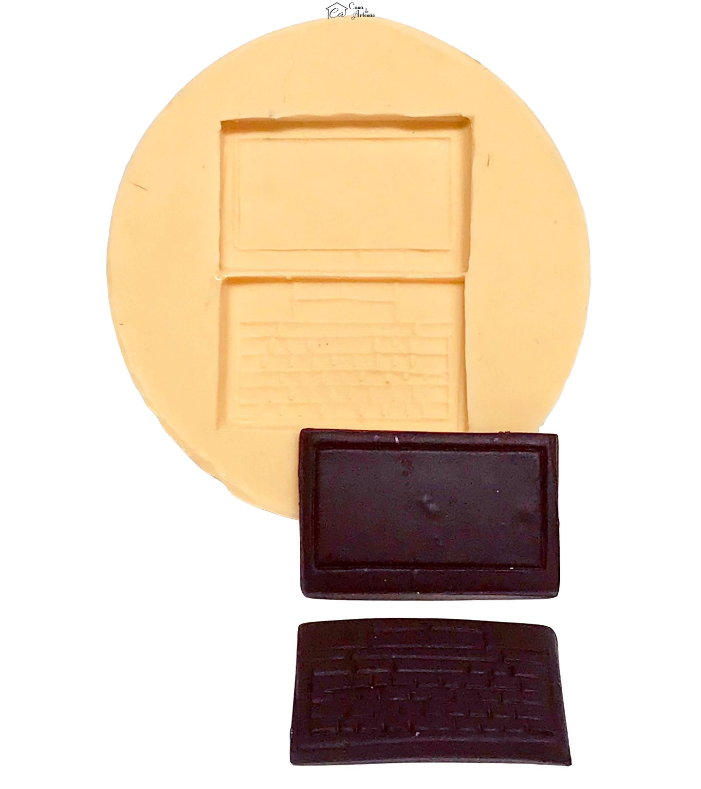 Molde de silicone - Notebook - Pequeno - P524