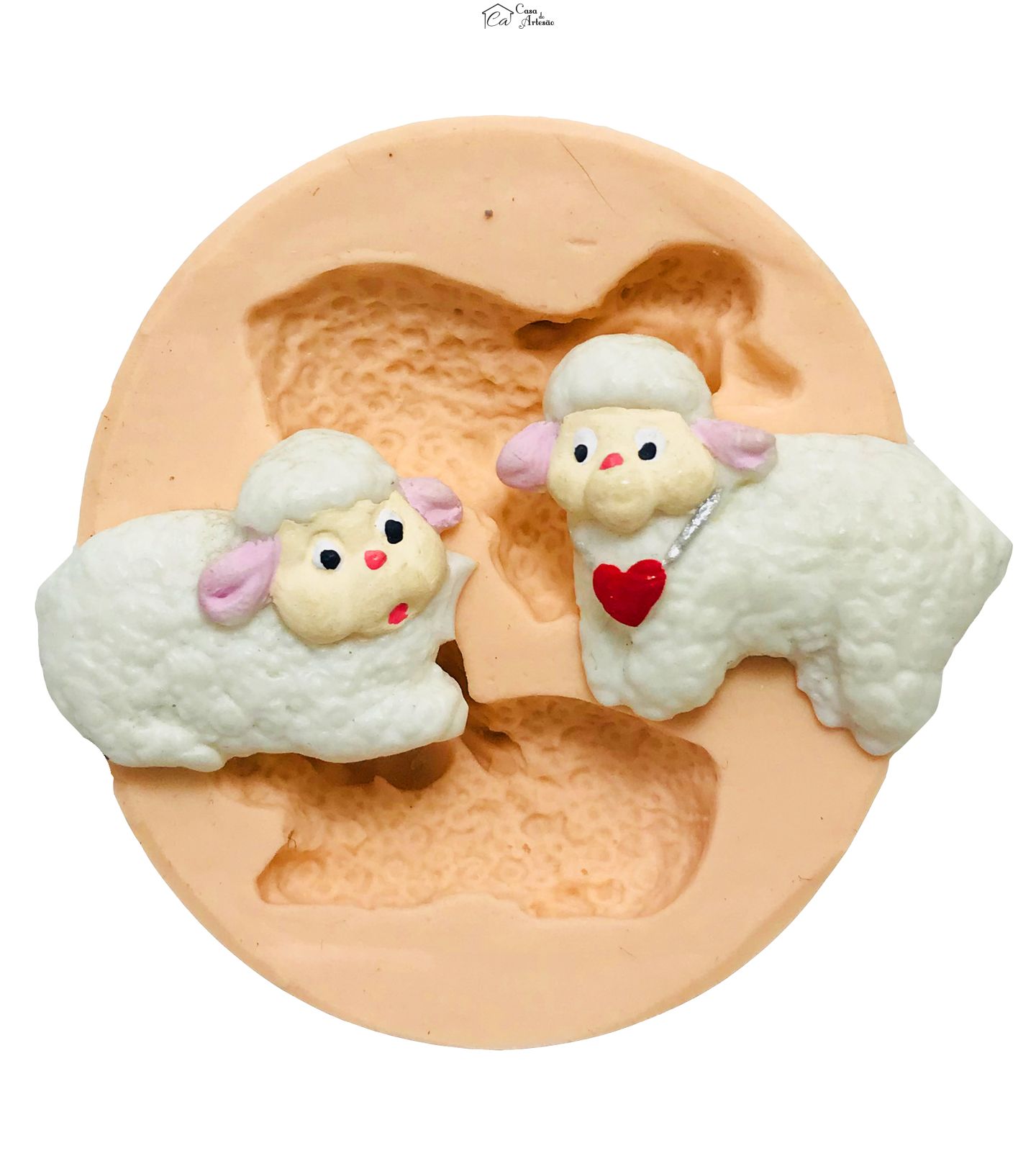 Molde de silicone - Ovelhas