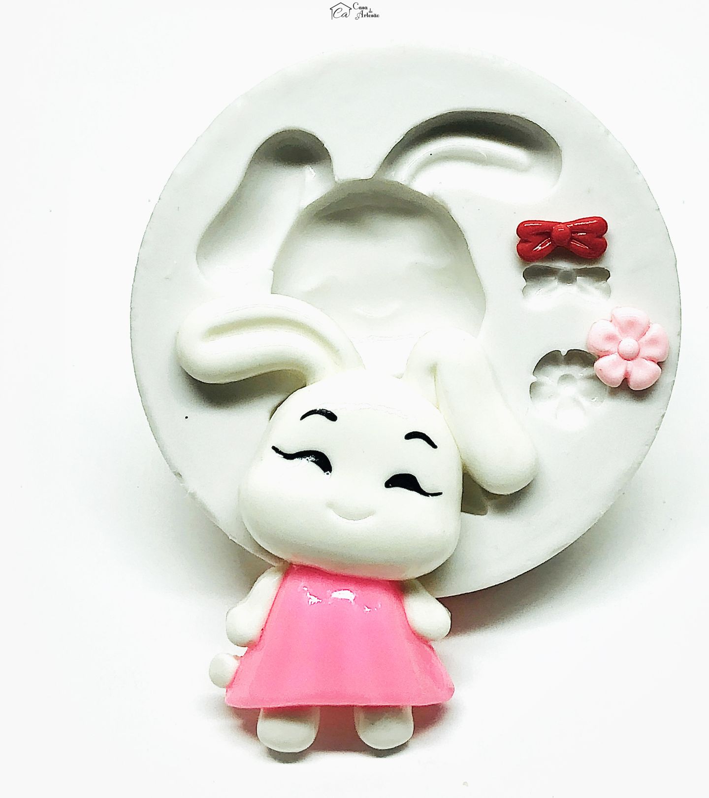 Molde de silicone - Coelha - Mod.04 - Grande - P1032