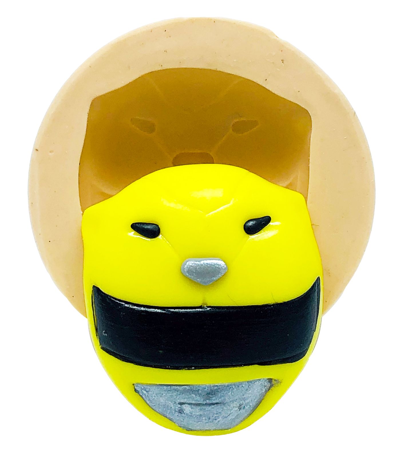 Power Ranger - Rosto Amarelo - Grande - P781