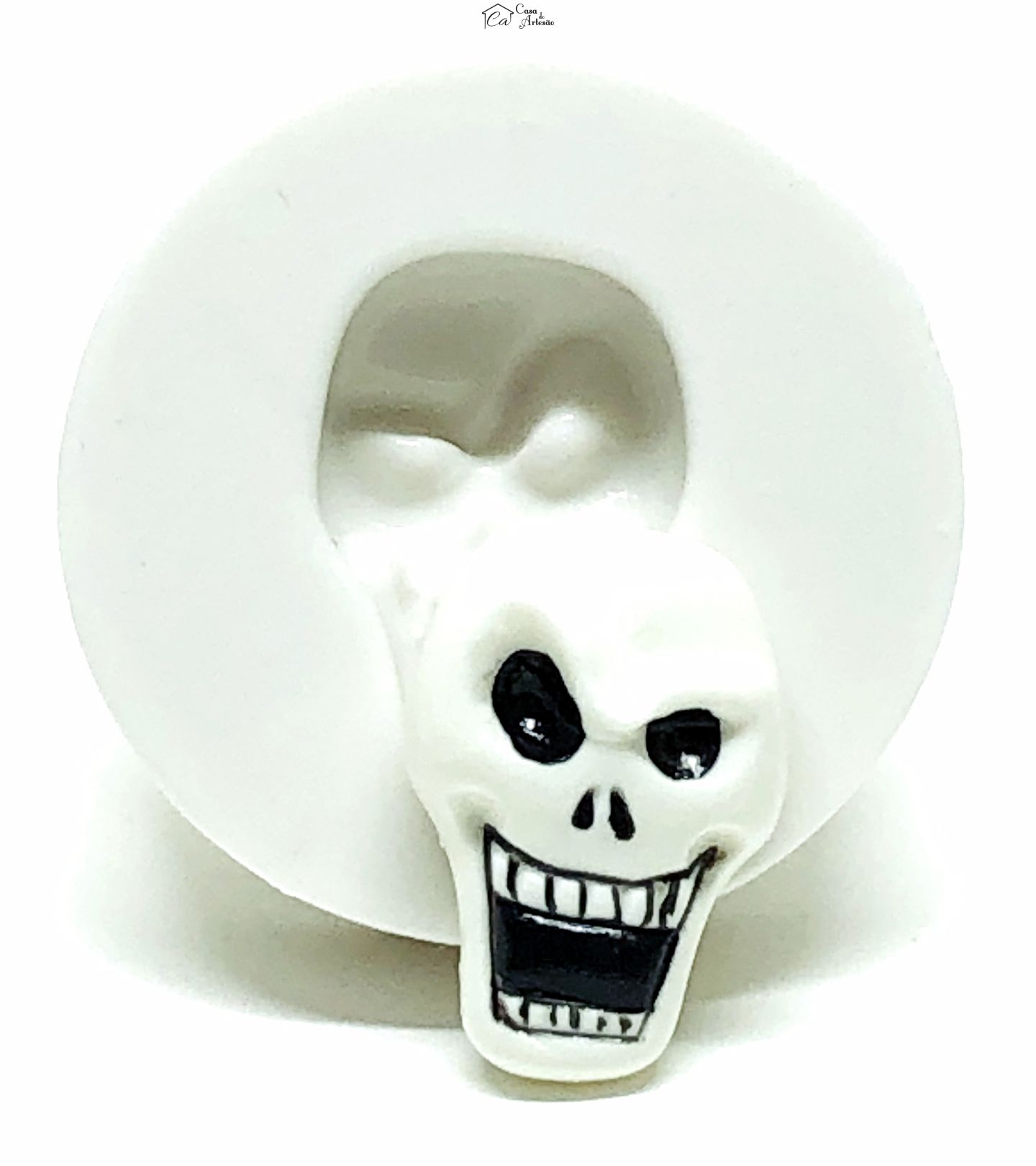 Molde de silicone - Sans Undertale - Rosto Papyrus - Medio - P1039