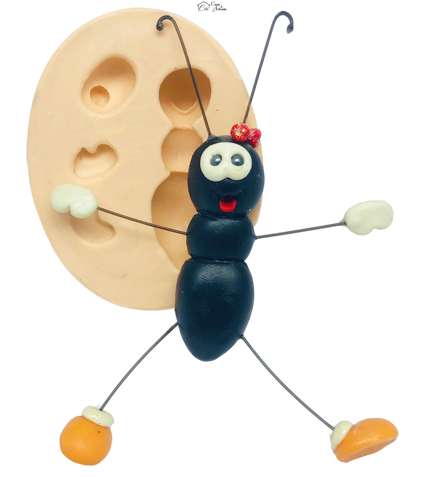 Molde de silicone - Formiga Grande