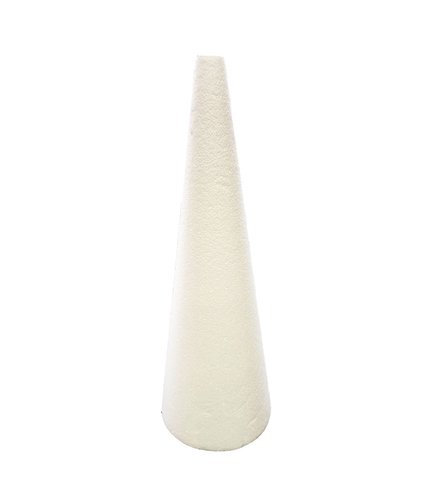 Isopor - Cone Alt.50 cm - P3 - Unitário - Base Ø 17 cm