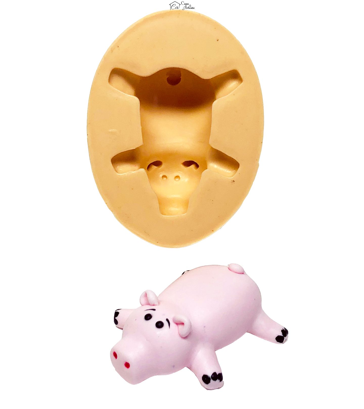 Molde de silicone - Toy Story - Porco - Grande - P642