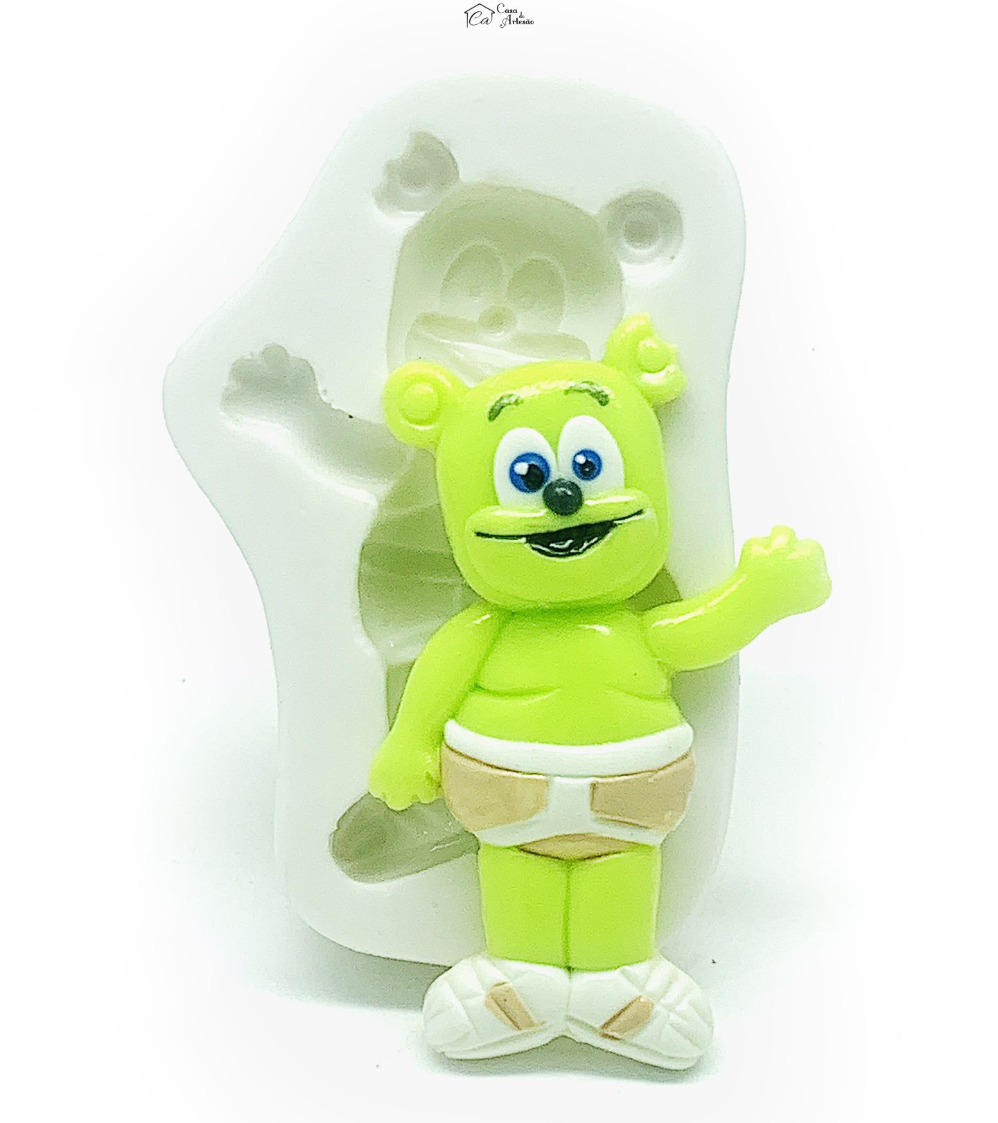 Molde de silicone - Ursinho Gummy - Urso Medio - P1141