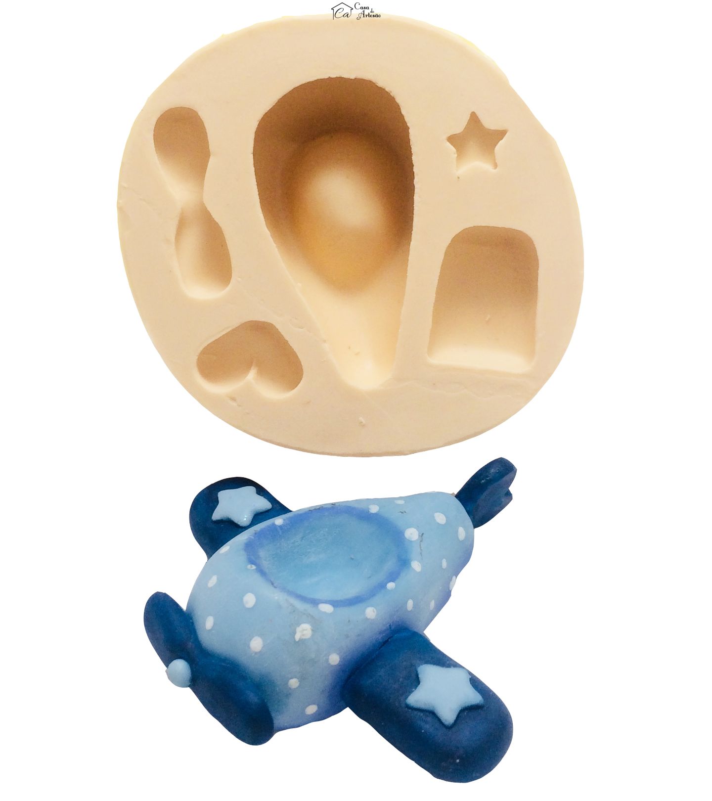 Molde de silicone - Avião