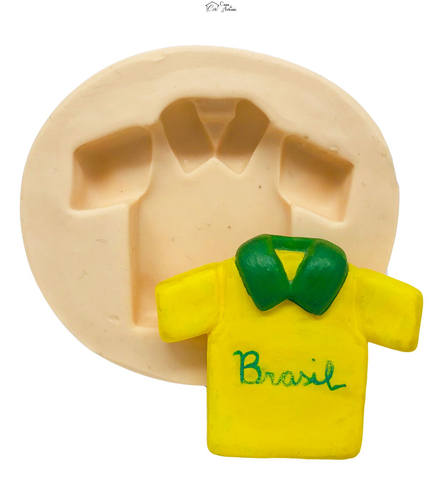 Molde de silicone - Camisa Jogador Futebol