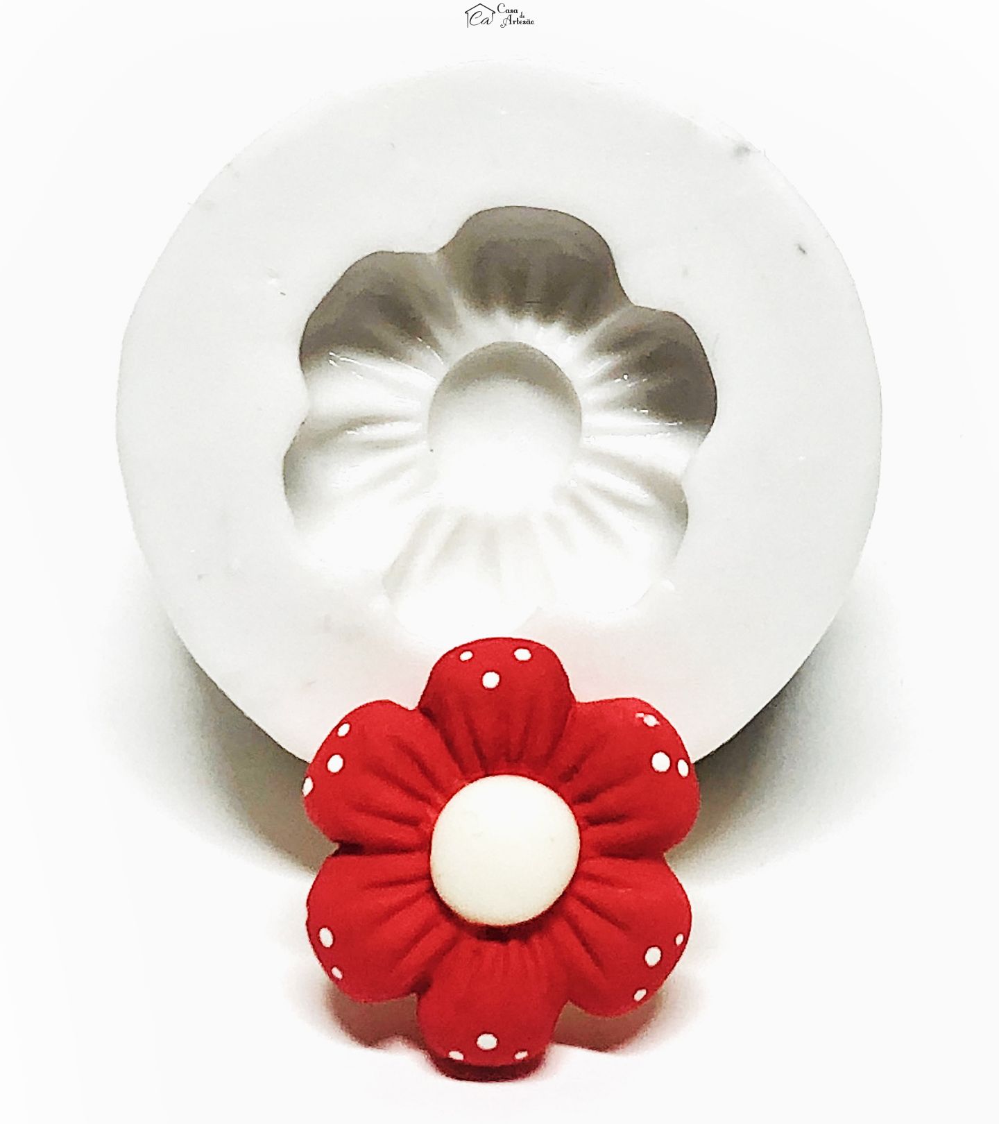 Molde de silicone - Flor - P188