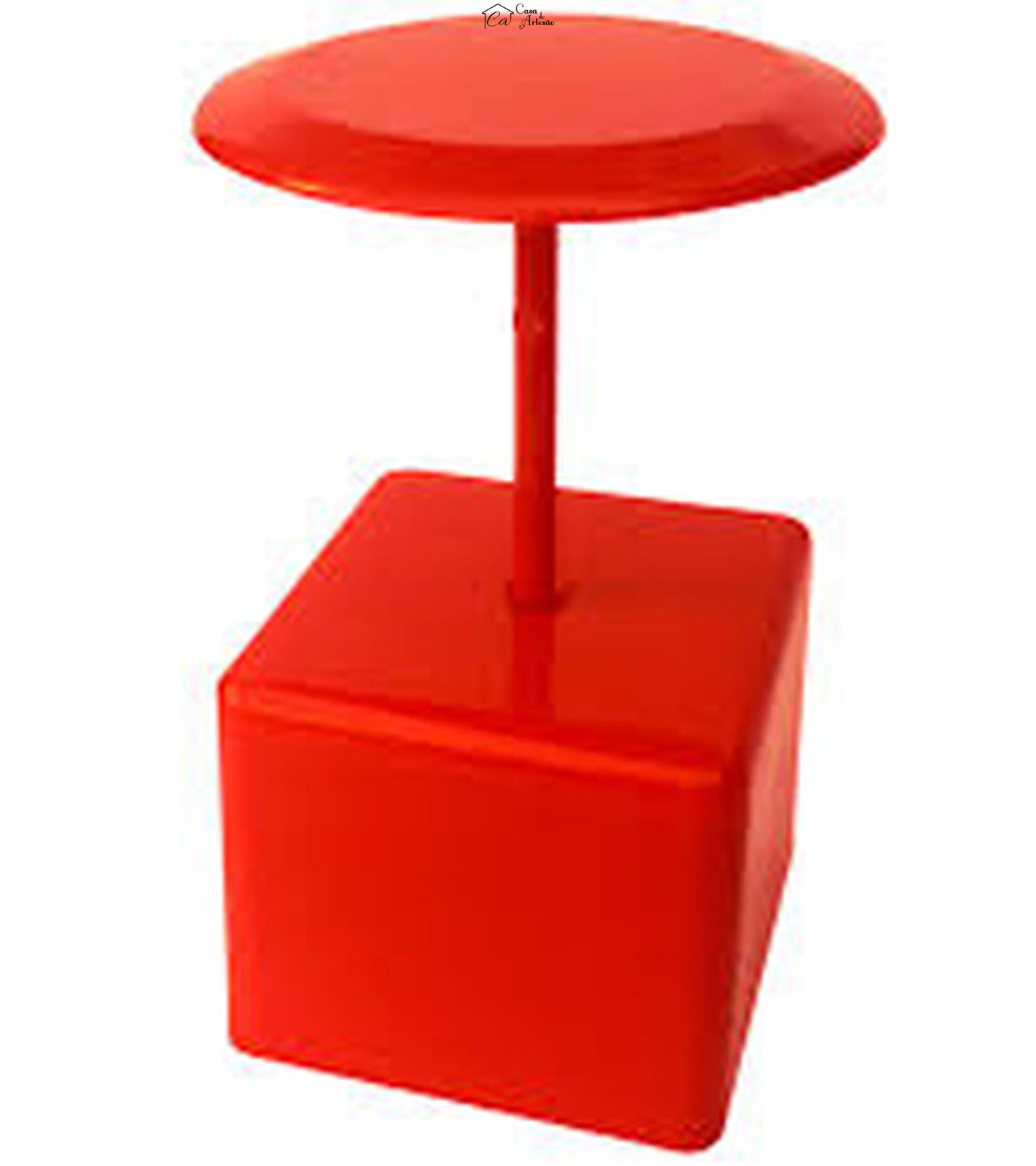 Base e Pino para Flor - Blue Star - 02 peças - Cod.2531