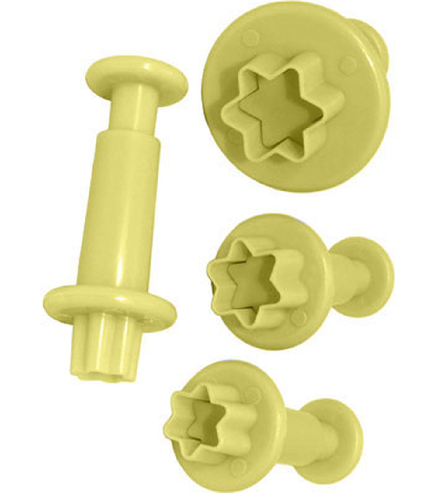 Cortador Blue Star - Ejetores de Estrela - c/ 4 - Cod.8409