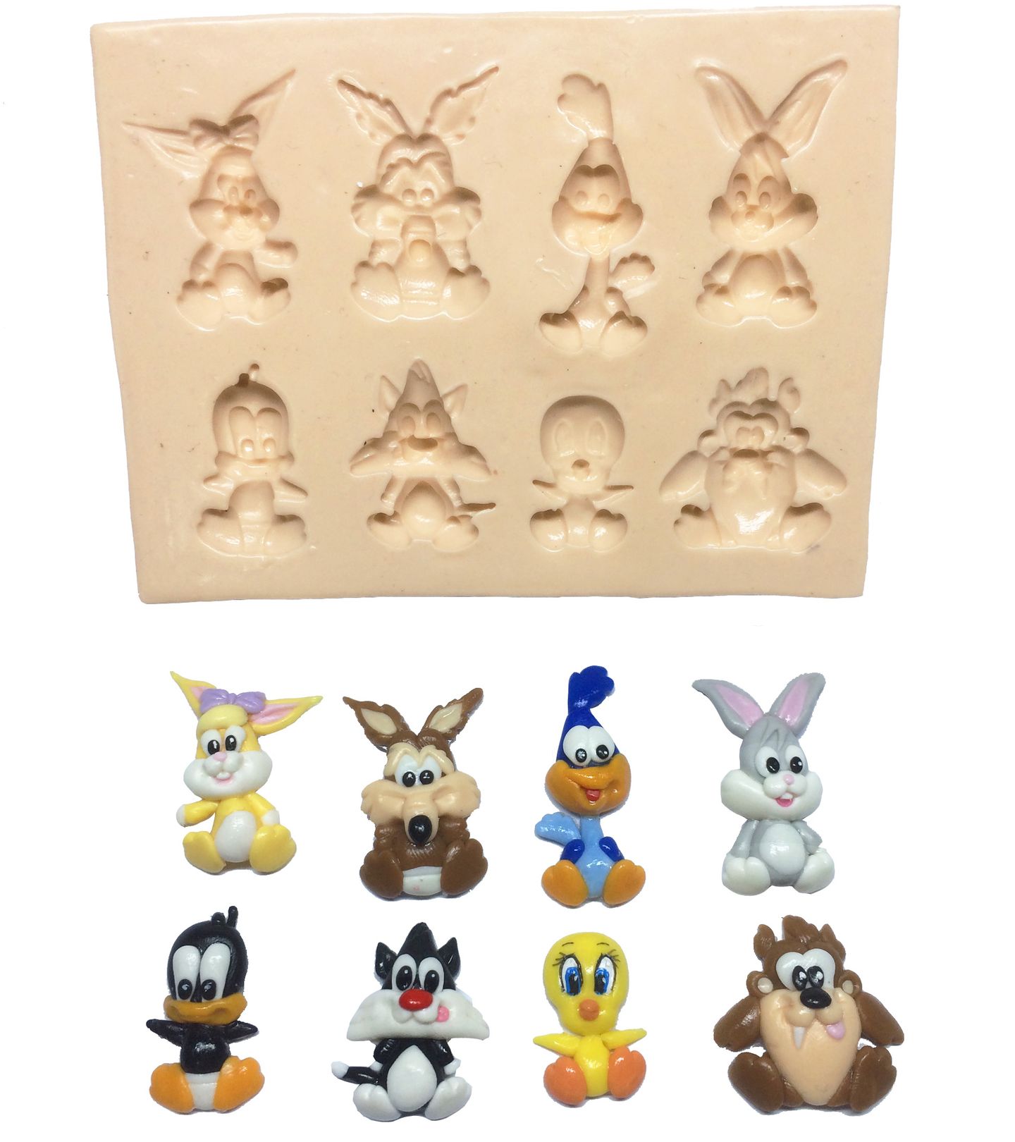 Looney Tunes - P.Longa, Lola, Coiote, Patolino, P.Piu, Taz, Frajola, P.Leguas - Baby Pq - P170