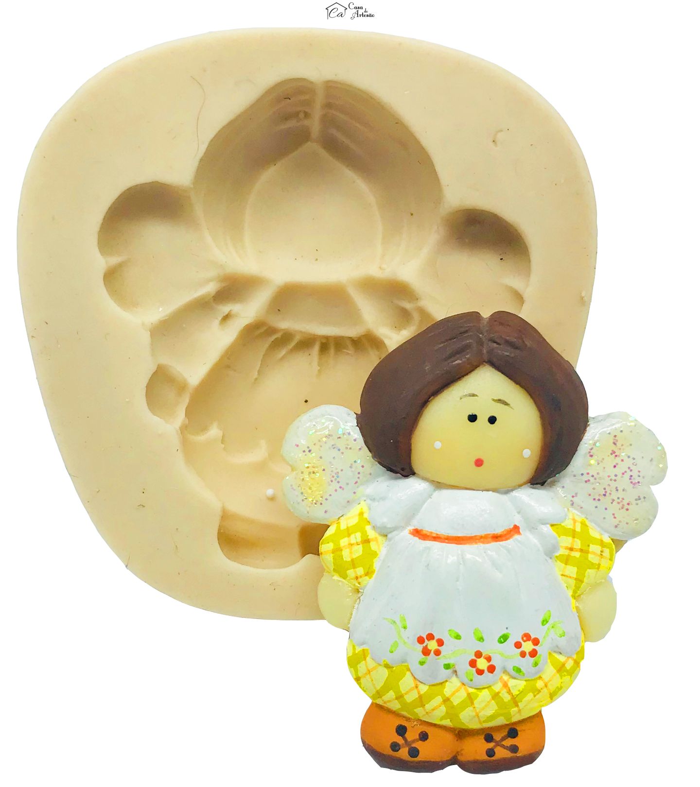 Molde de silicone - Menina Anjo II - P85