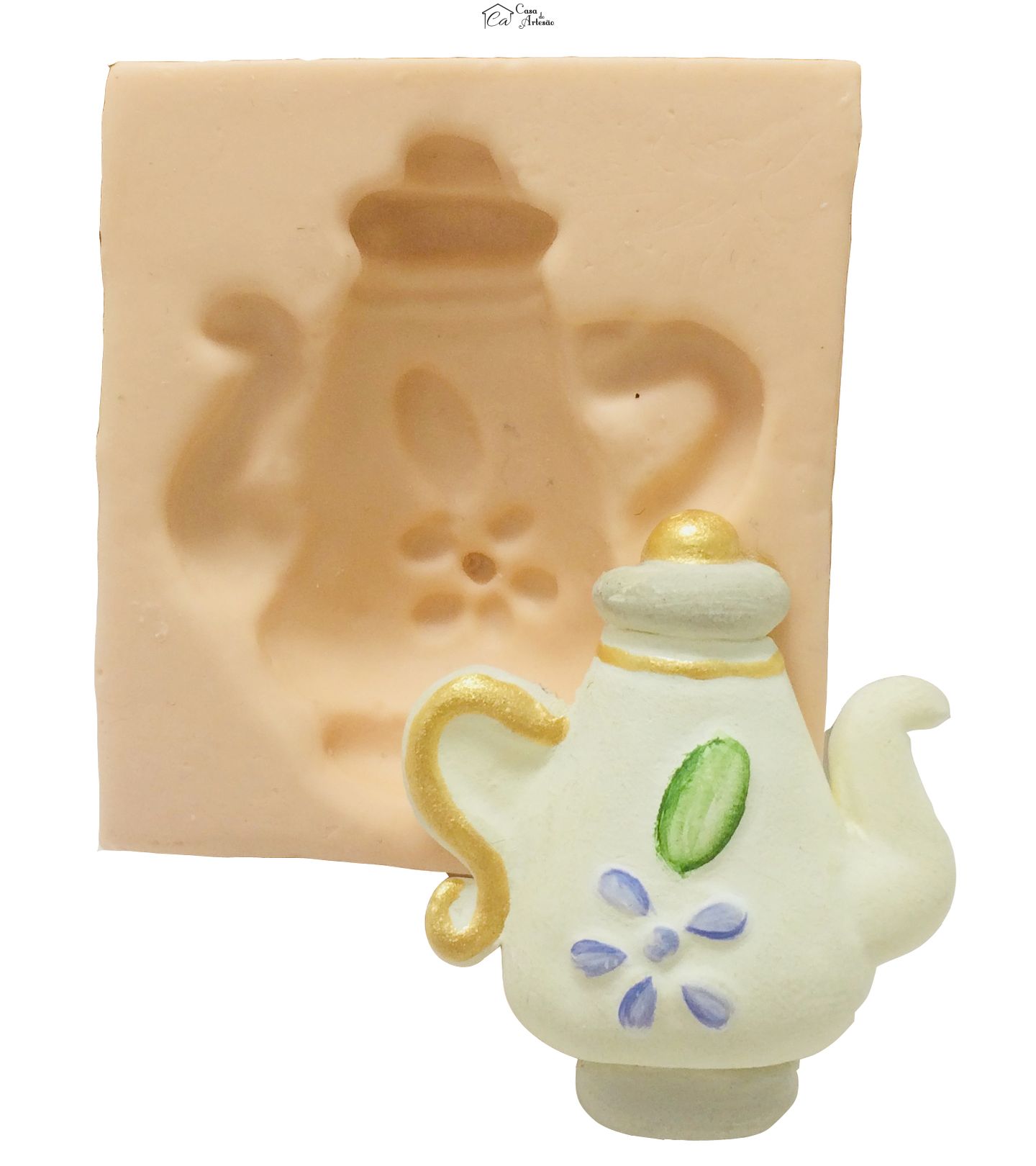 Molde de silicone - Bule Medio - P71