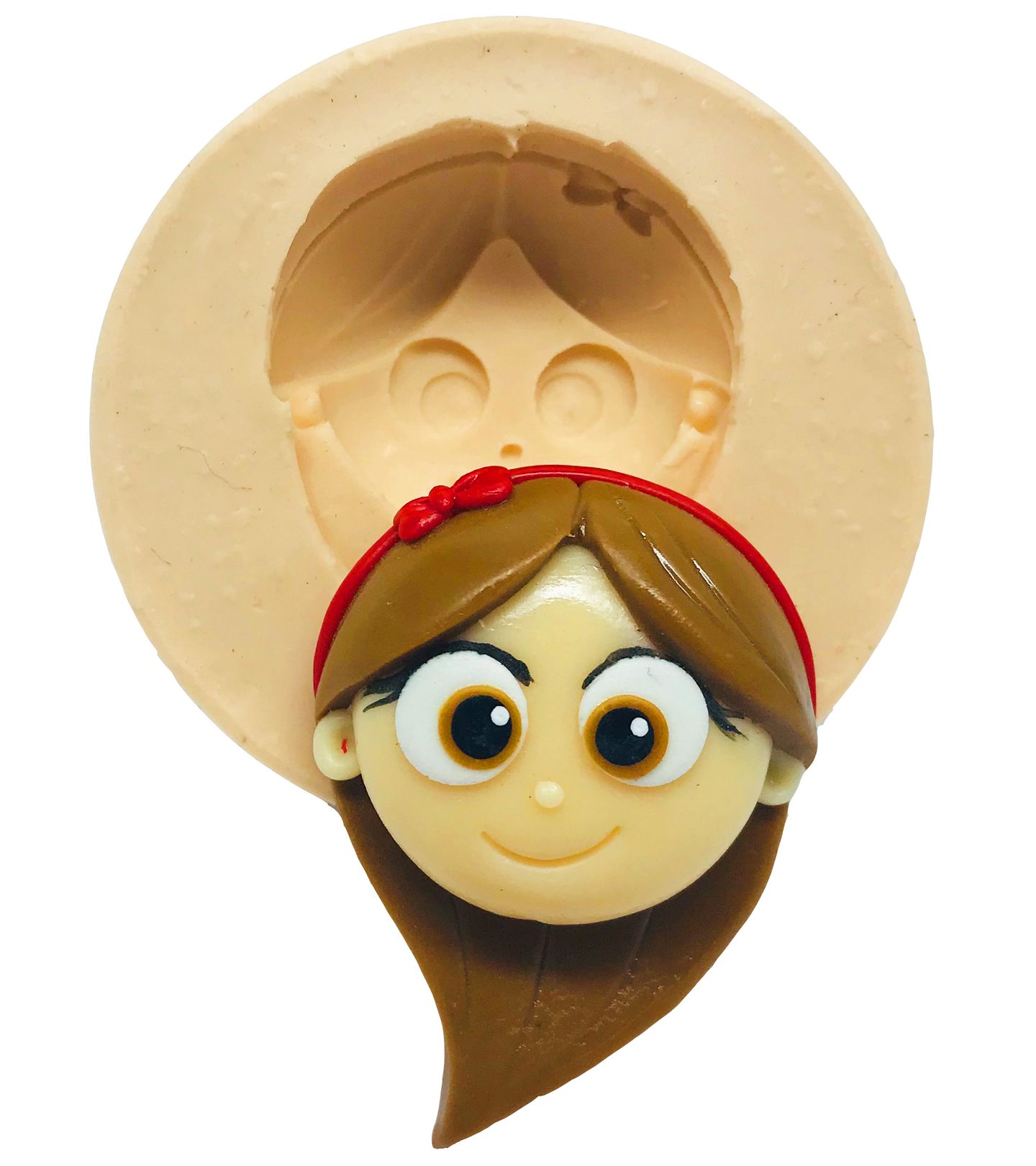 Sitio do Pica Pau Amarelo - Rosto Narizinho - Medio - P486