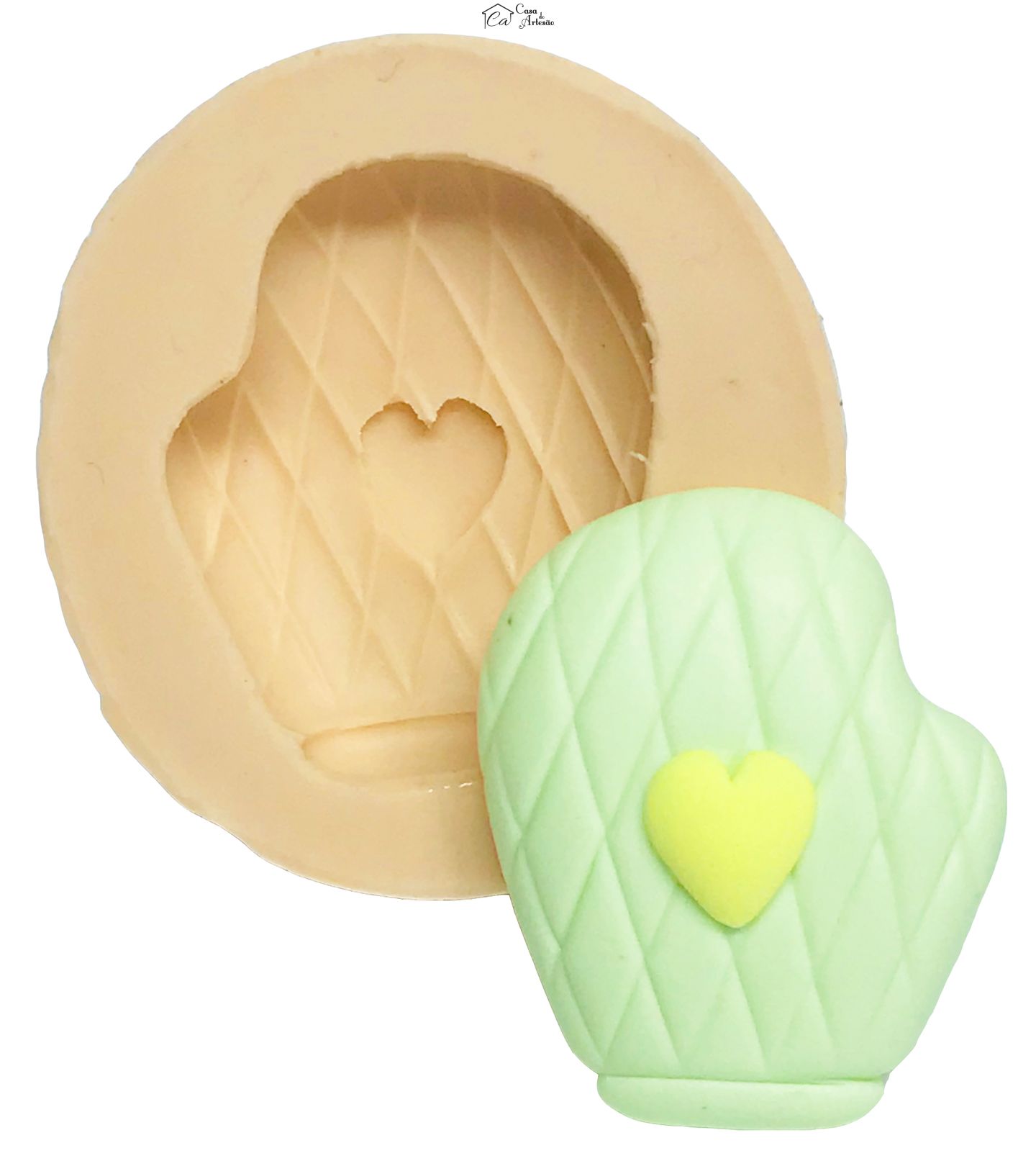 Molde de silicone - Utensilios de Cozinhs - Luva - Media - P534