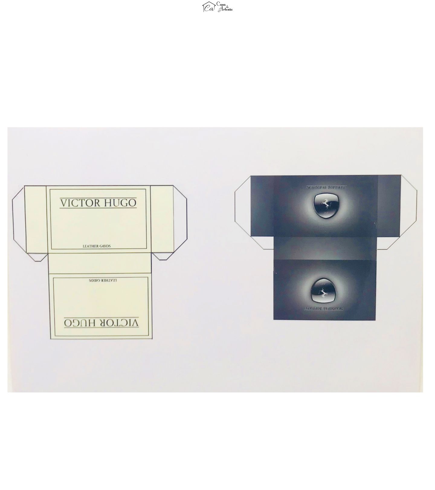 Miniaturas - Sacolas de Grife p/ Noivas - p/ Montar - c/ 2