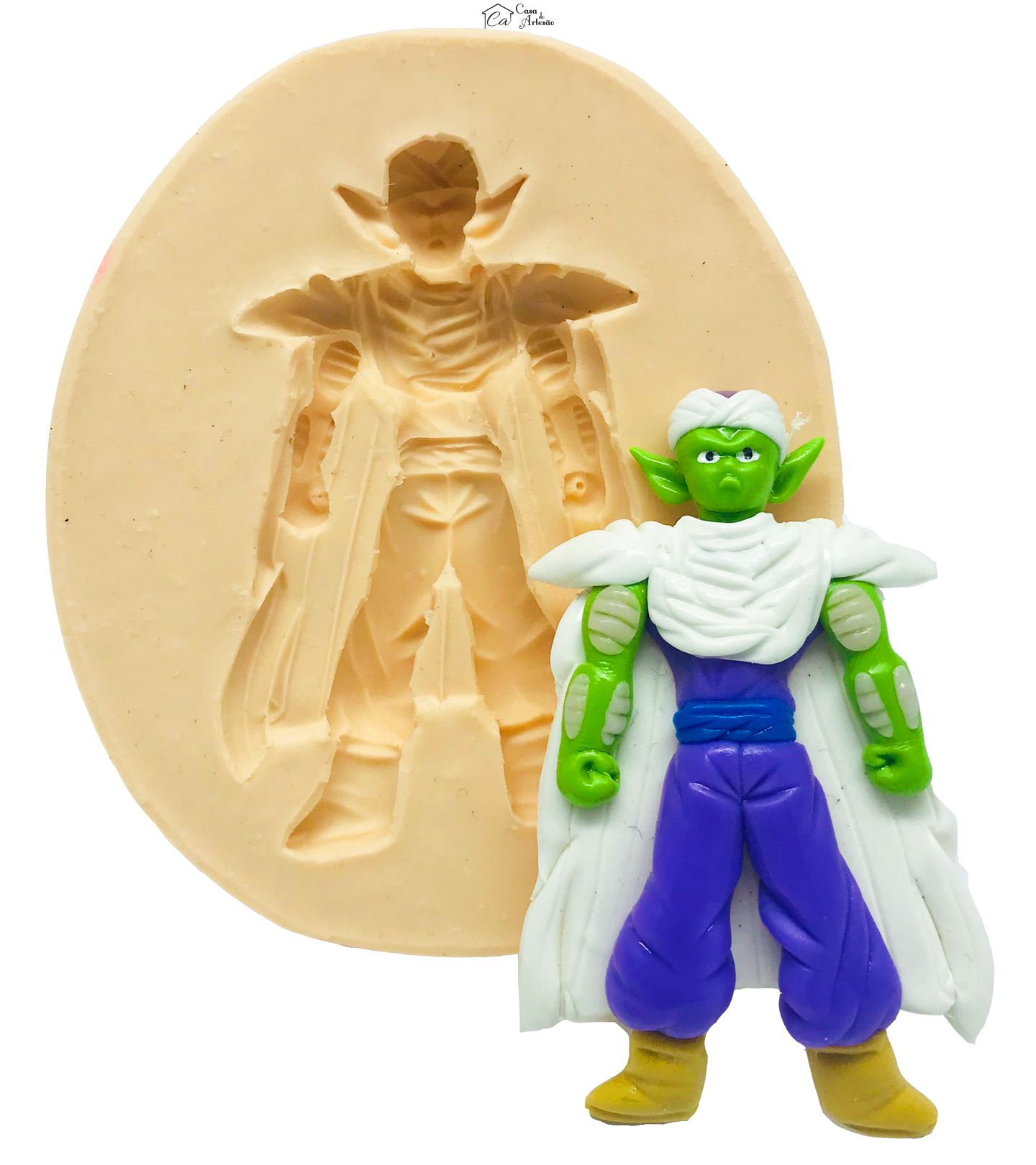 Molde de silicone - Dragon Ball - Piccolo - Medio - P488