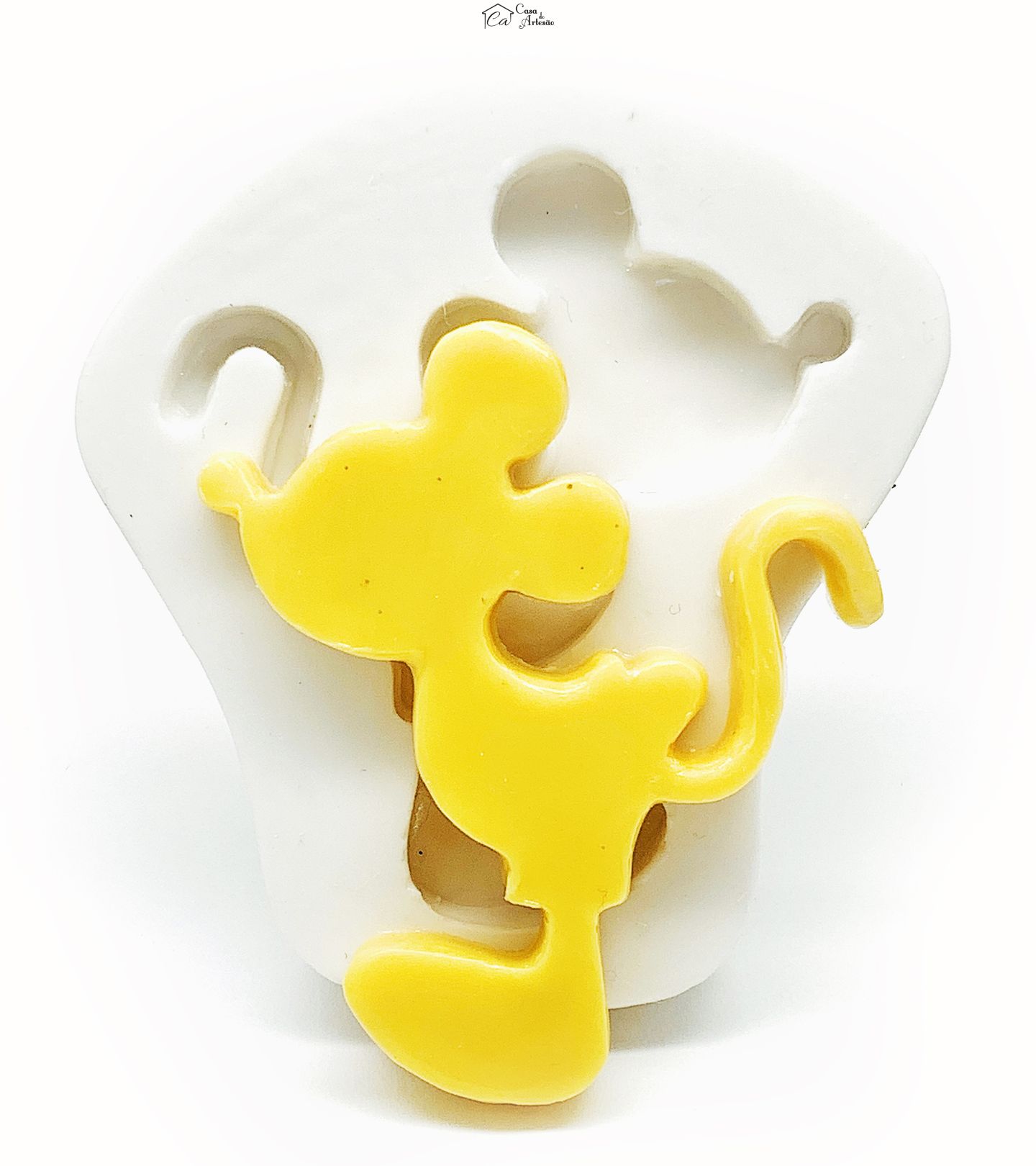 Molde de silicone - Mickey - Sombra Mickey - Grande - P1151