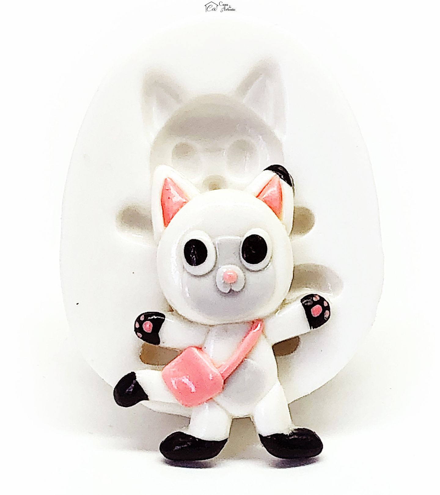 Molde de silicone - A Casa Magica da Gabby - Pandy Paws - Grande - P1113